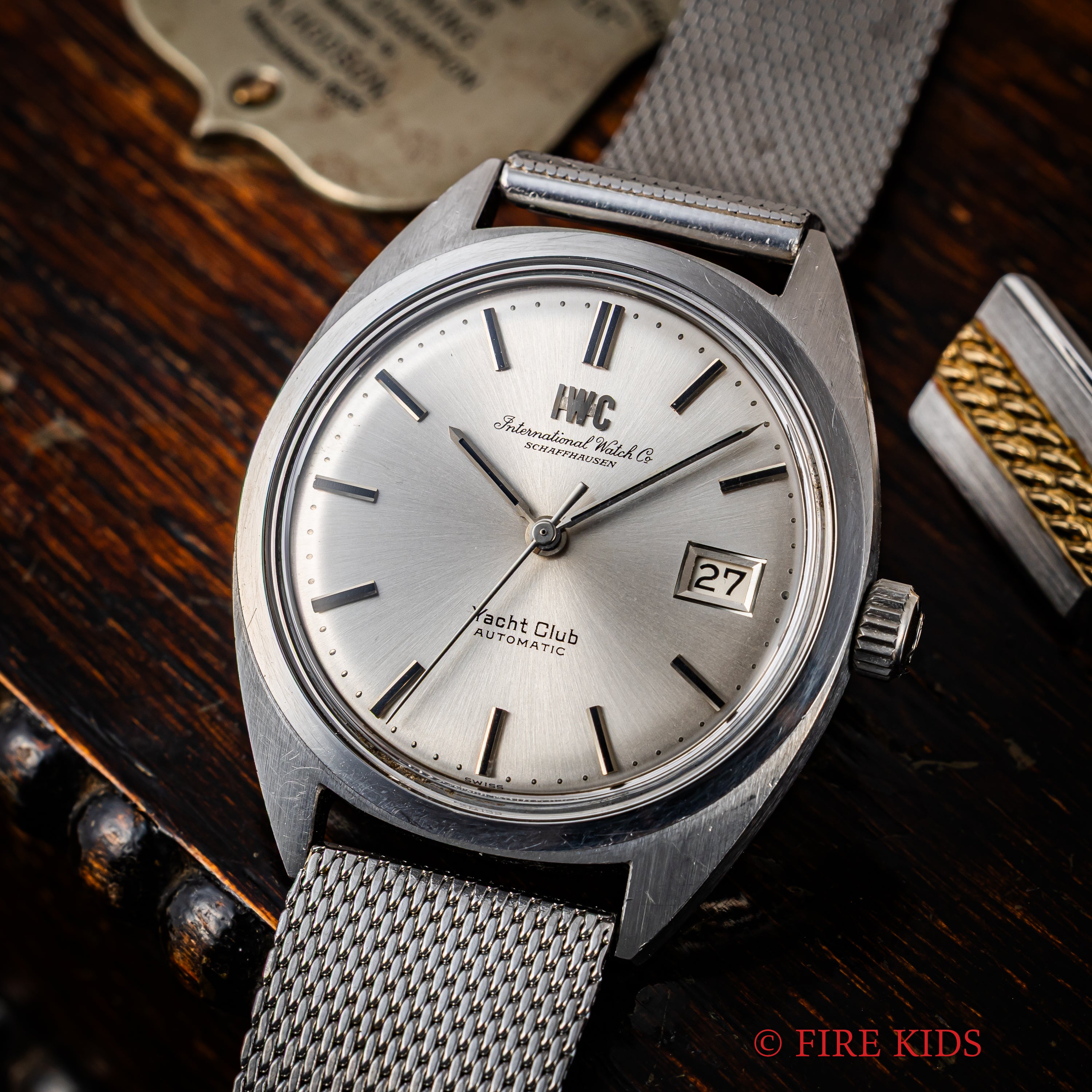 IWC ヨットクラブ 1973年製 シルバーダイヤル ペラトン式自動巻き Cal.8541B