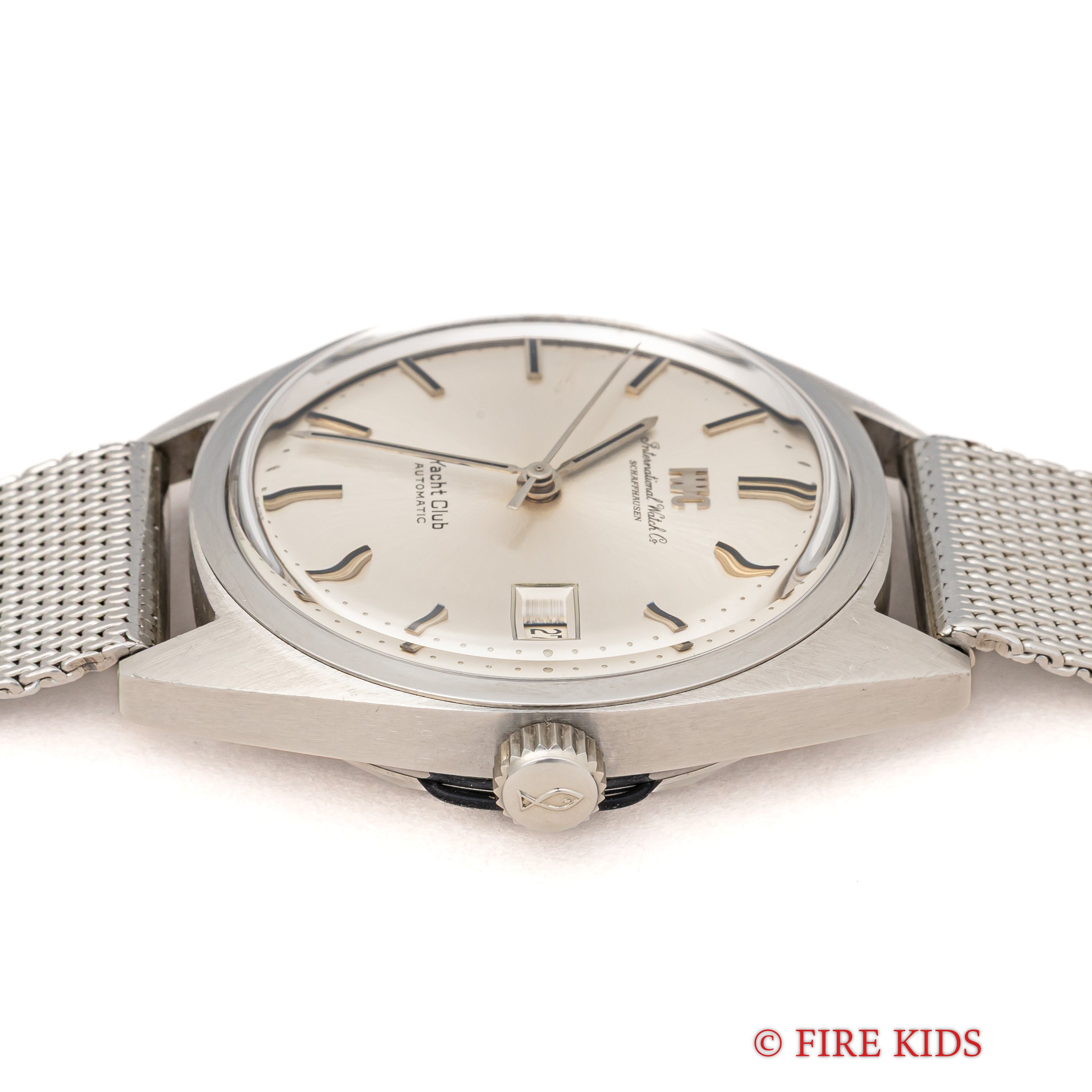 IWC ヨットクラブ 1973年製 シルバーダイヤル ペラトン式自動巻き Cal.8541B