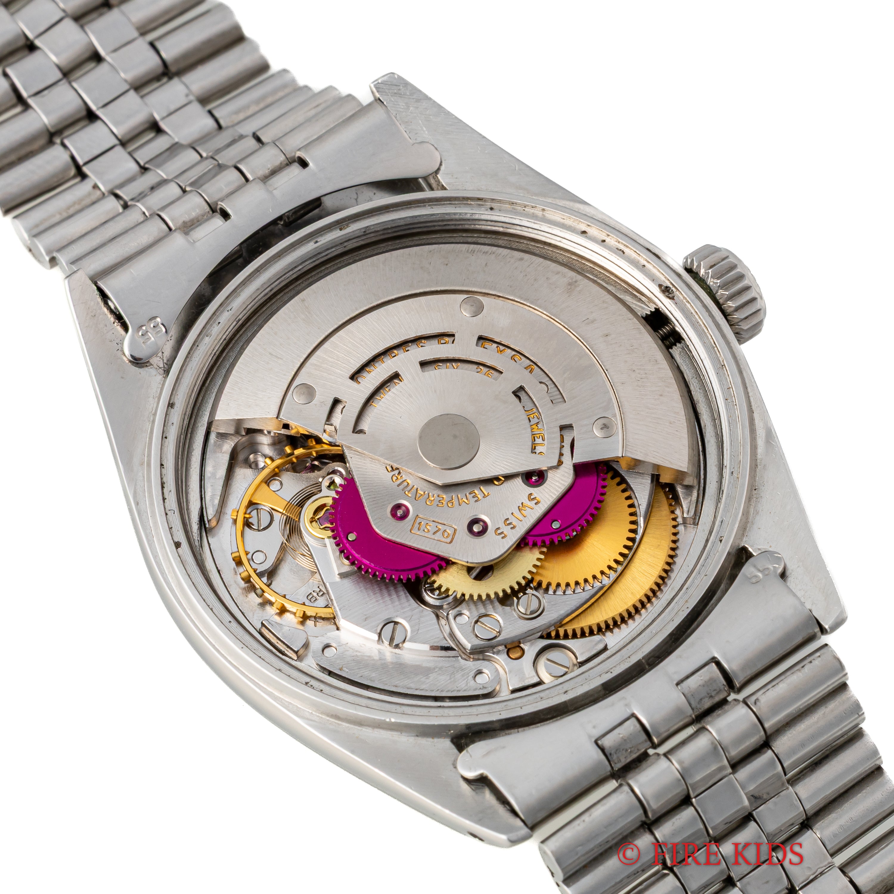 ロレックス デイトジャスト 自動巻き 1973年製 Ref.1601 バックリーダイヤル