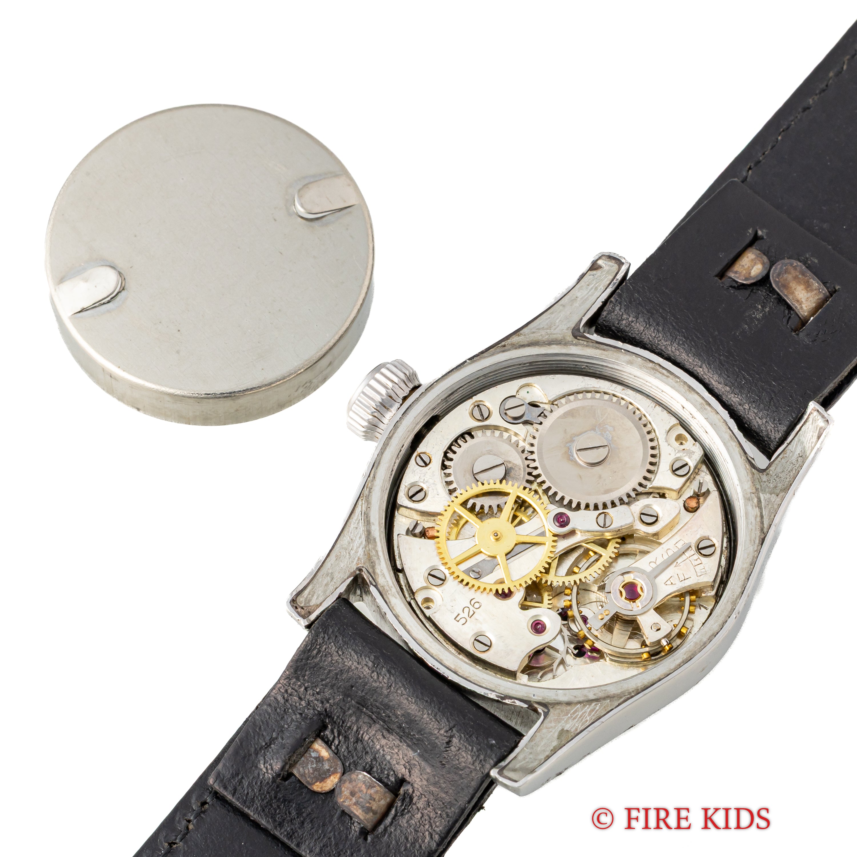 ラコ スポーツ 1930年代後半製 ドイツ時計 手巻き インナーケース ブラック