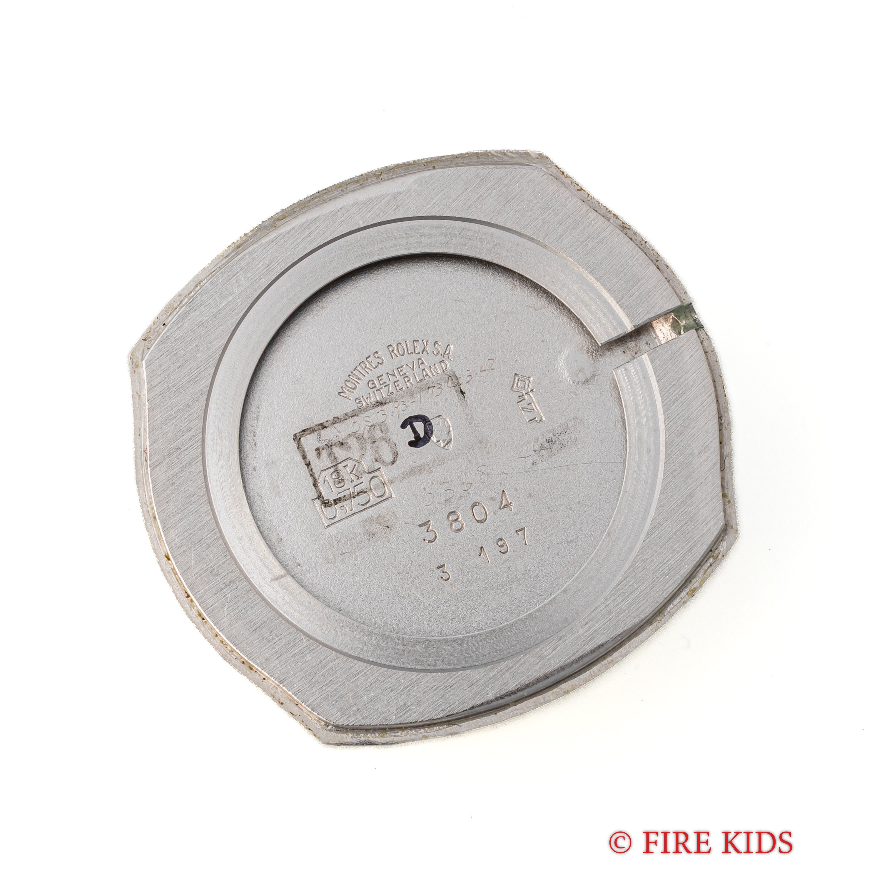 ロレックス チェリーニ 1973年製 18金無垢ケース Ref.3804 手巻 Cal.1600 純正尾錠付き