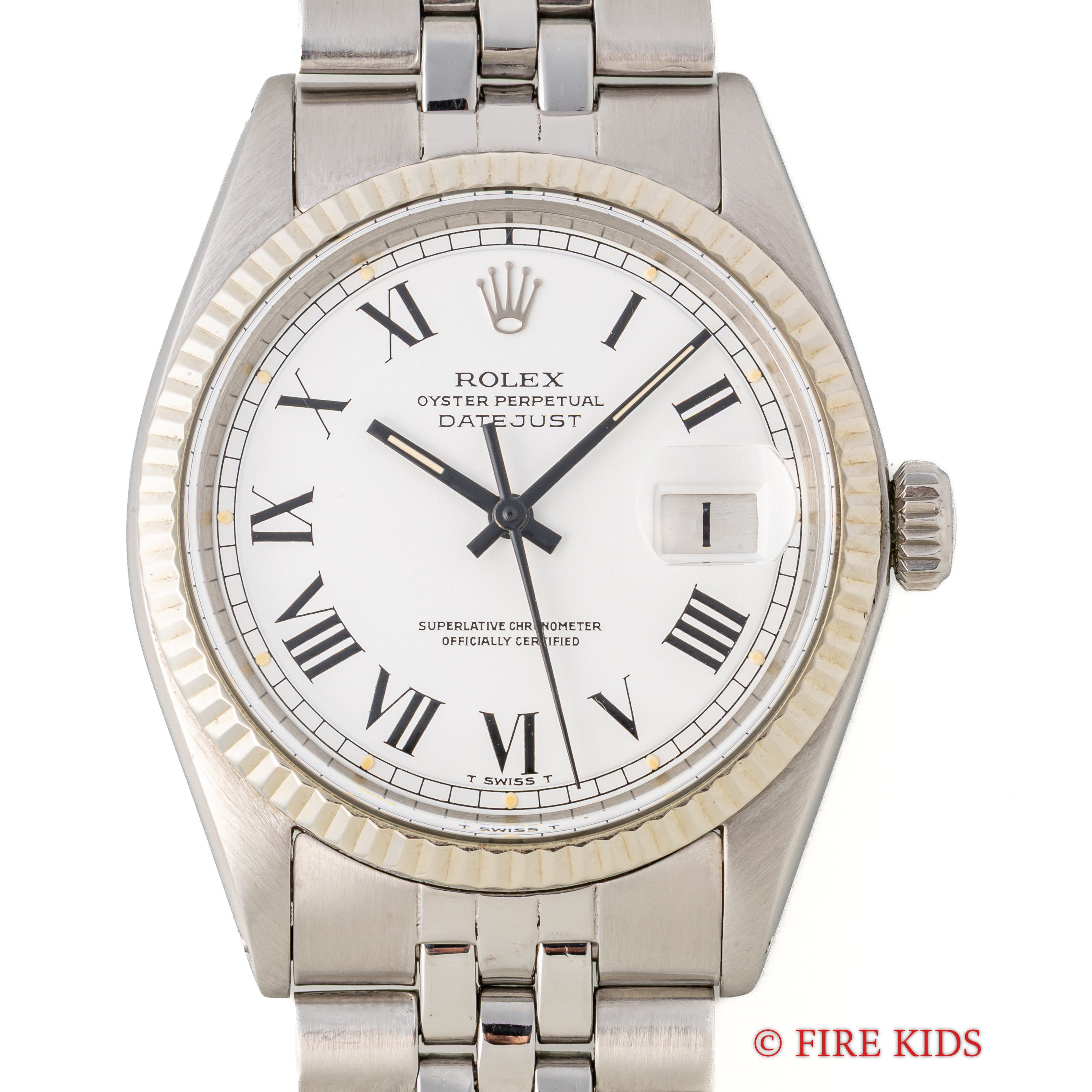 ロレックス デイトジャスト 自動巻き 1973年製 Ref.1601 バックリーダイヤル