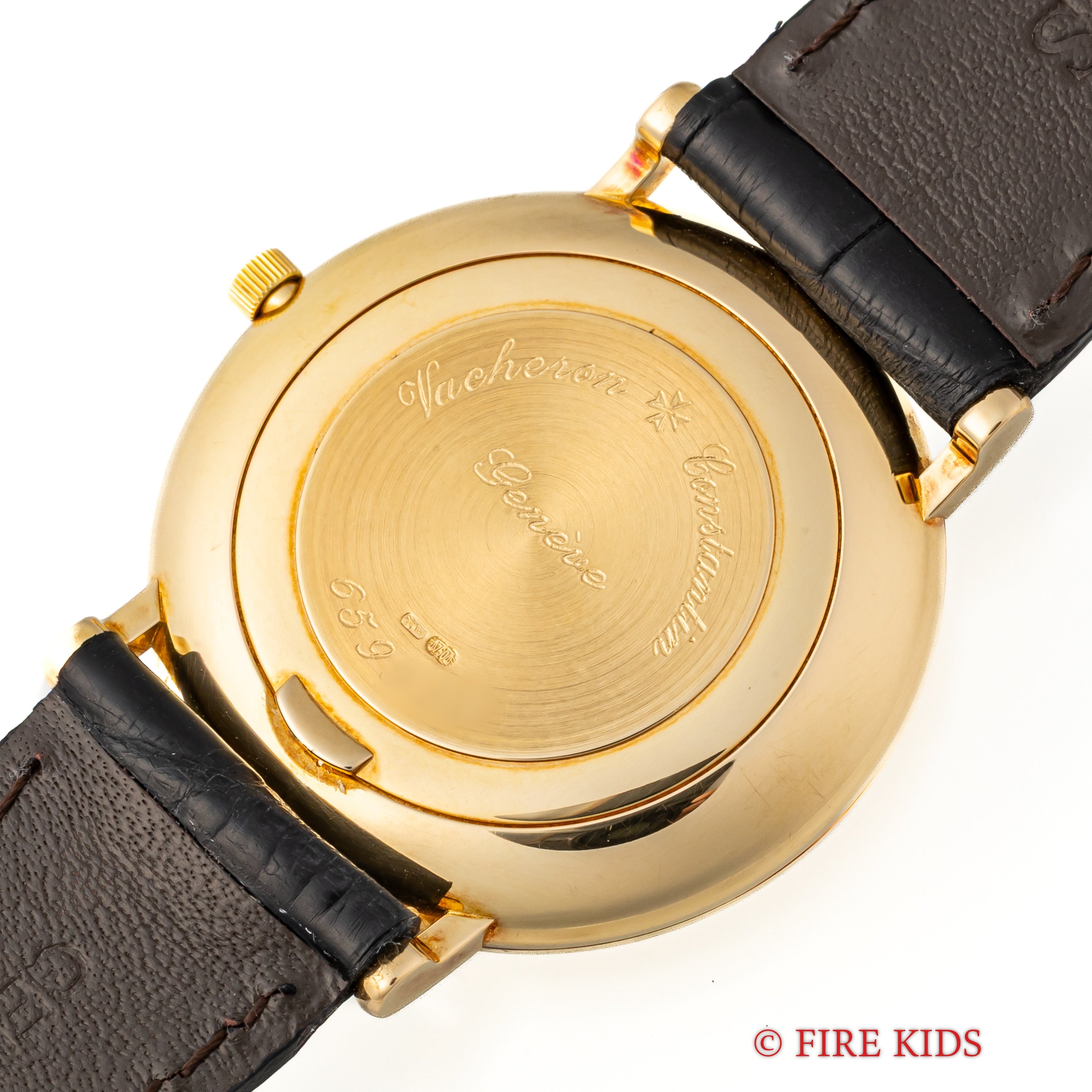 ヴァシュロン・コンスタンタン パトリモニー 自動巻き 1990年代製 Ref.48002/1 Cal.1130.1 18金無垢 ギャラ、箱付き