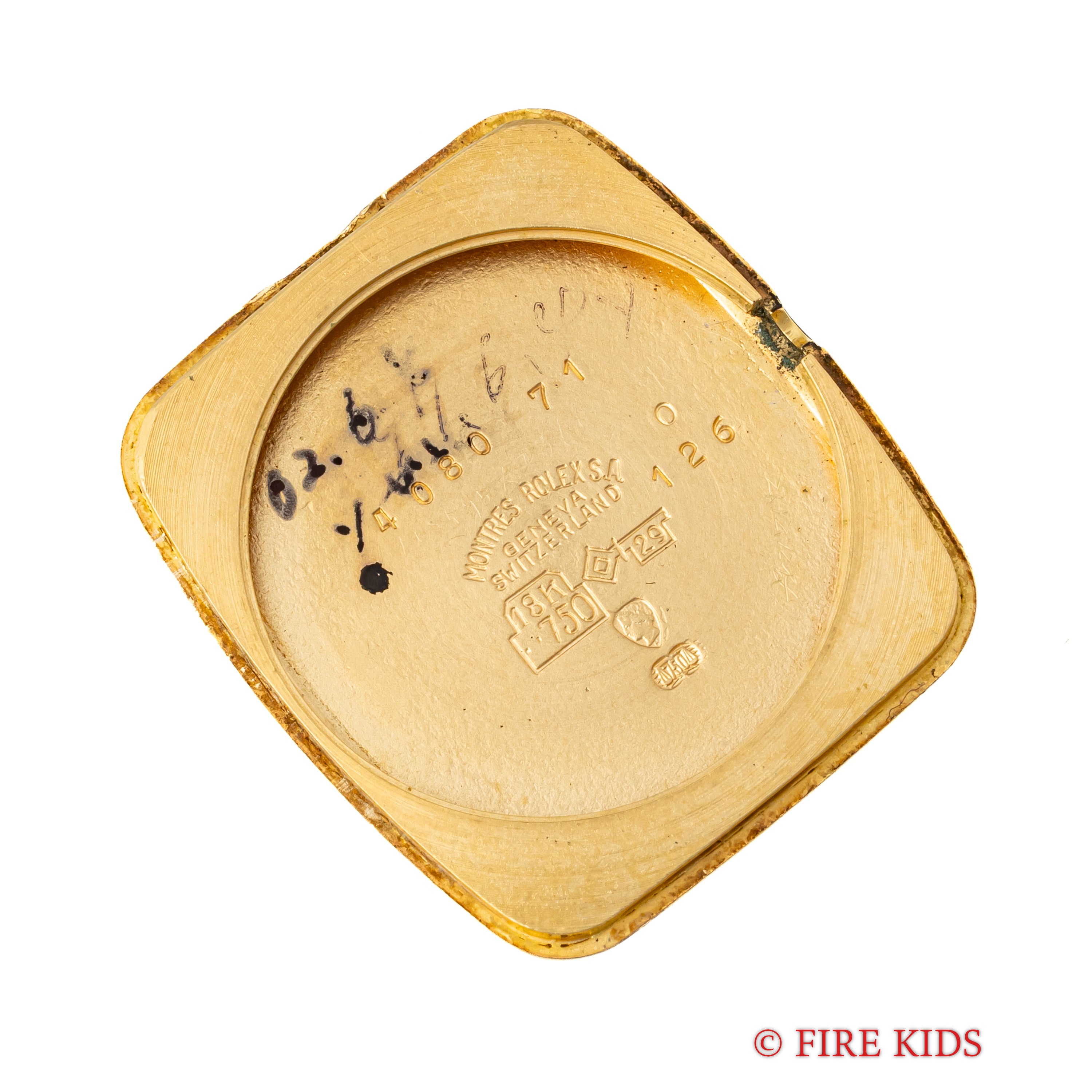 ロレックス チェリーニ レディース 18金無垢イエローゴールド 1981年製 シルバーダイヤル Ref.4080