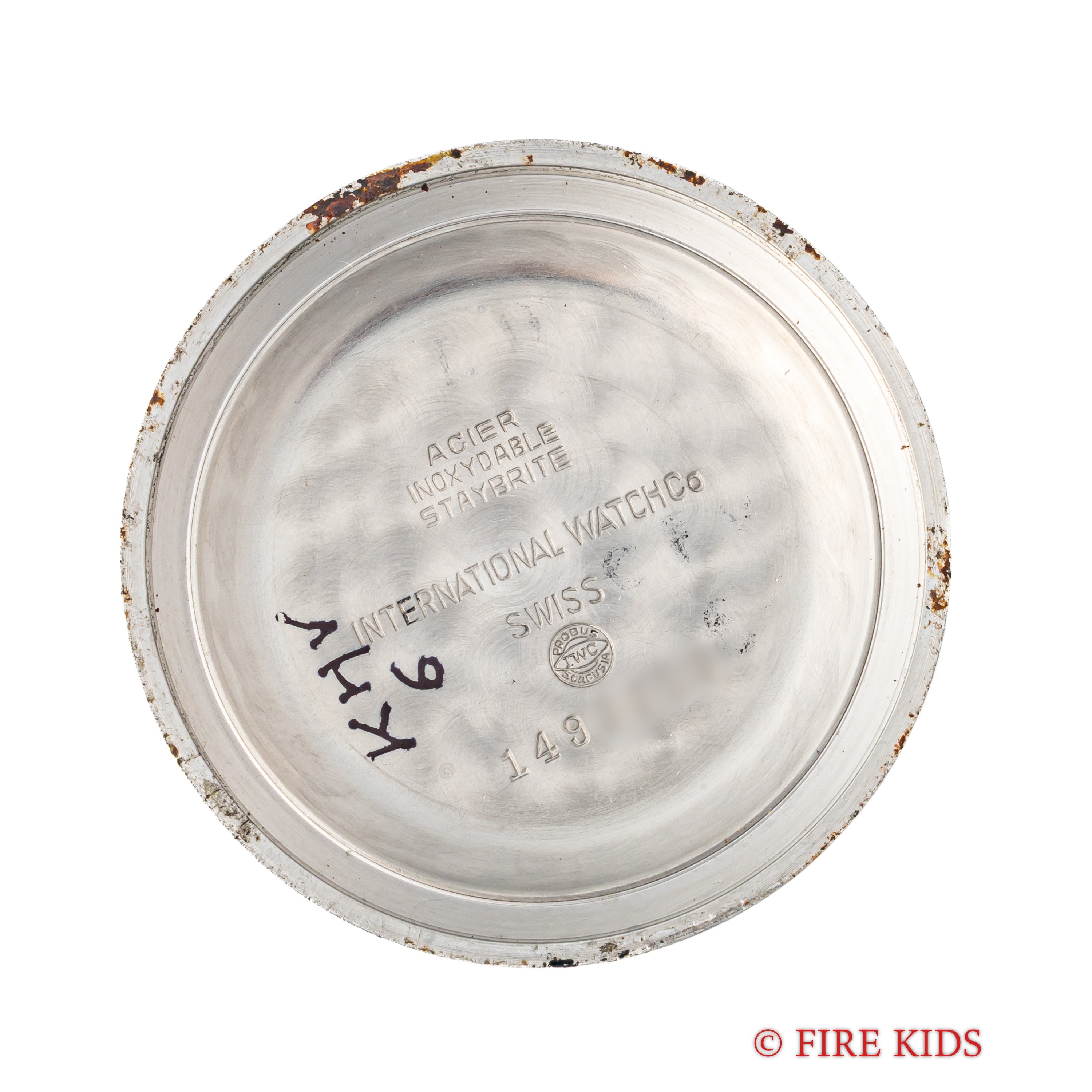 IWC ラウンドケース 1960年製 ペラトン式自動巻き Cal.853 ノンデイト