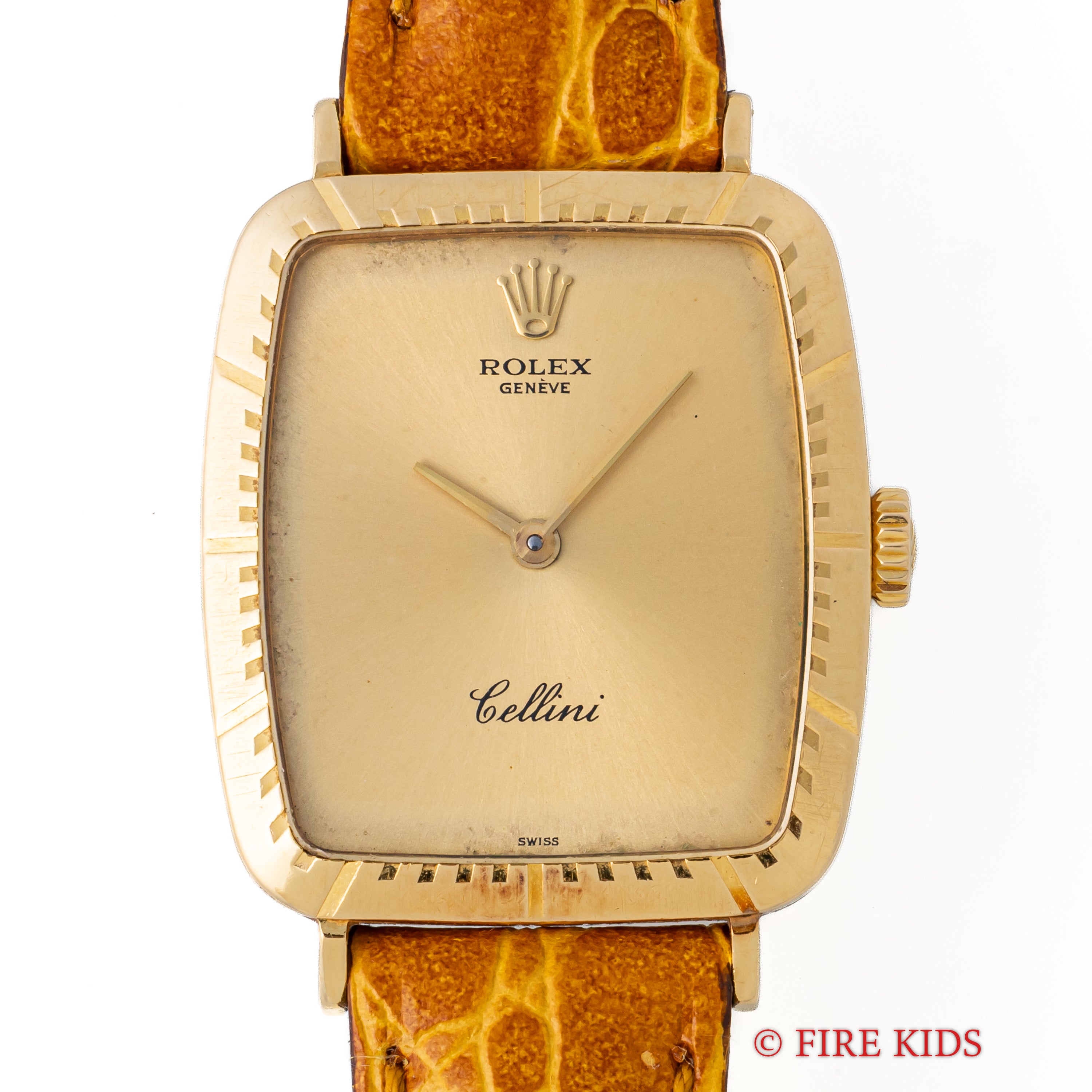 ロレックス チェリーニ レディース 18金無垢イエローゴールド 1981年製 シルバーダイヤル Ref.4080