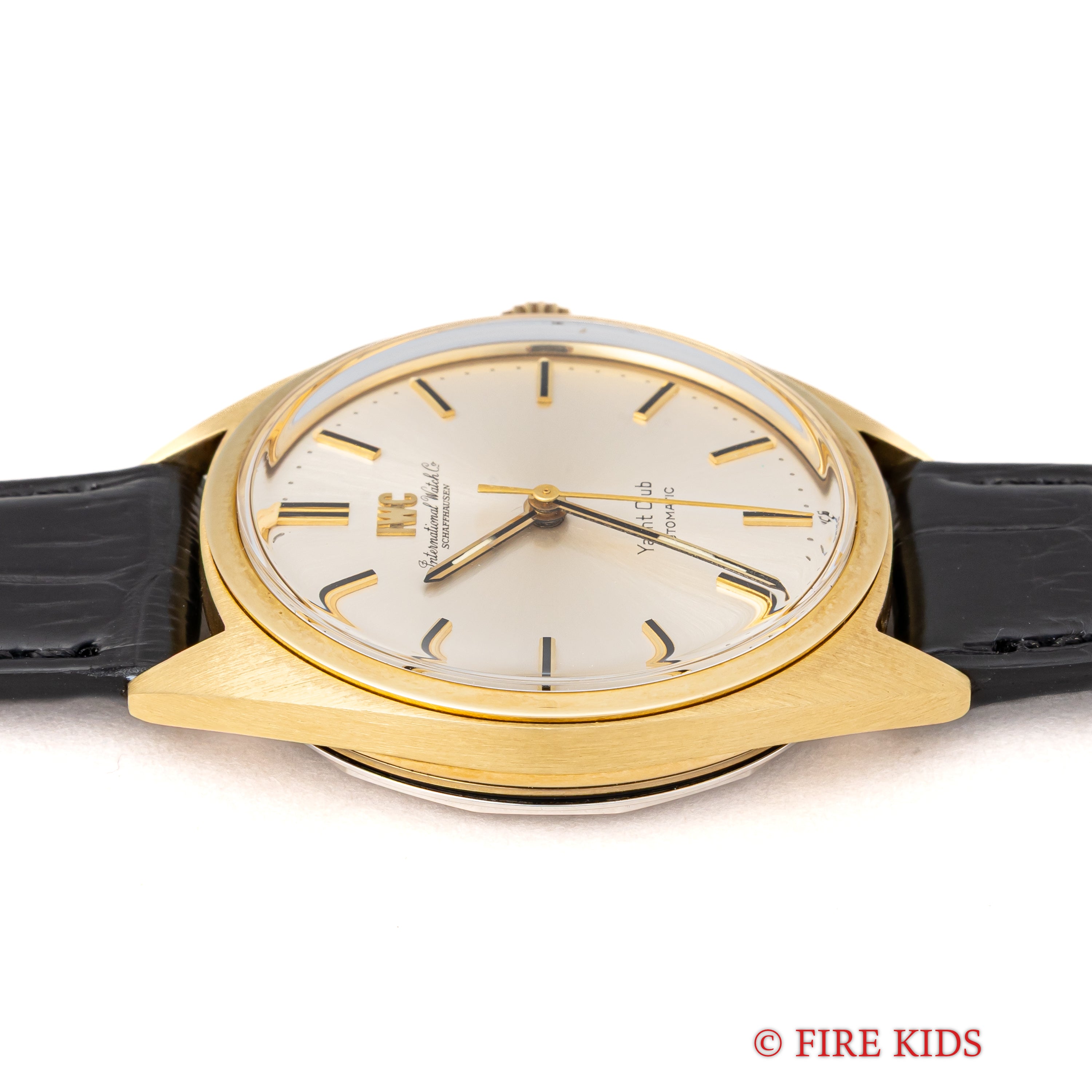 IWC 14金無垢ヨットクラブ バックステン Ref.911A 1971年製 ペラトン式自動巻き Cal.854B ノンデイト