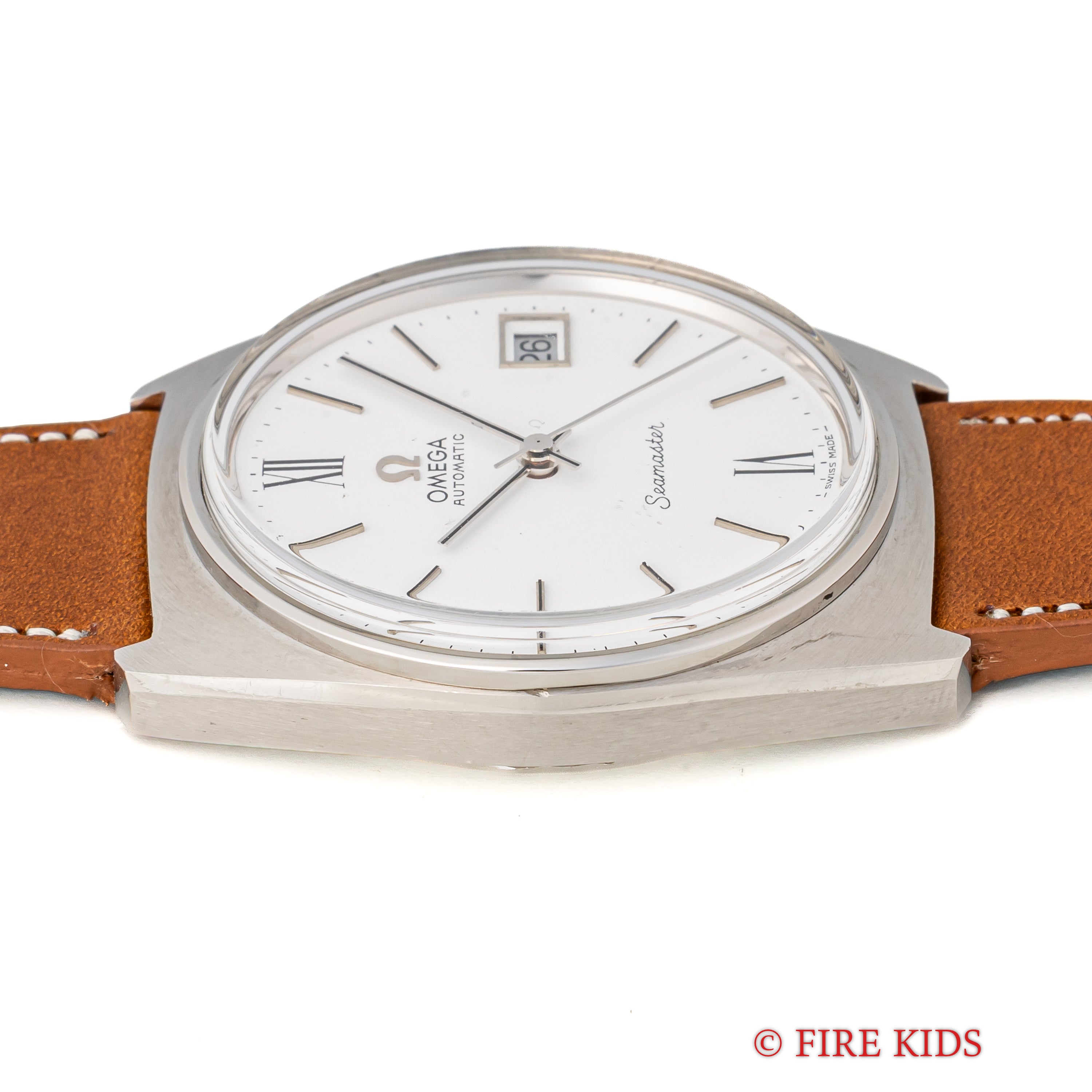 オメガ シーマスターオートマチック 1973年製 Cal.1012 Ref.166.0204 ホワイトローマン