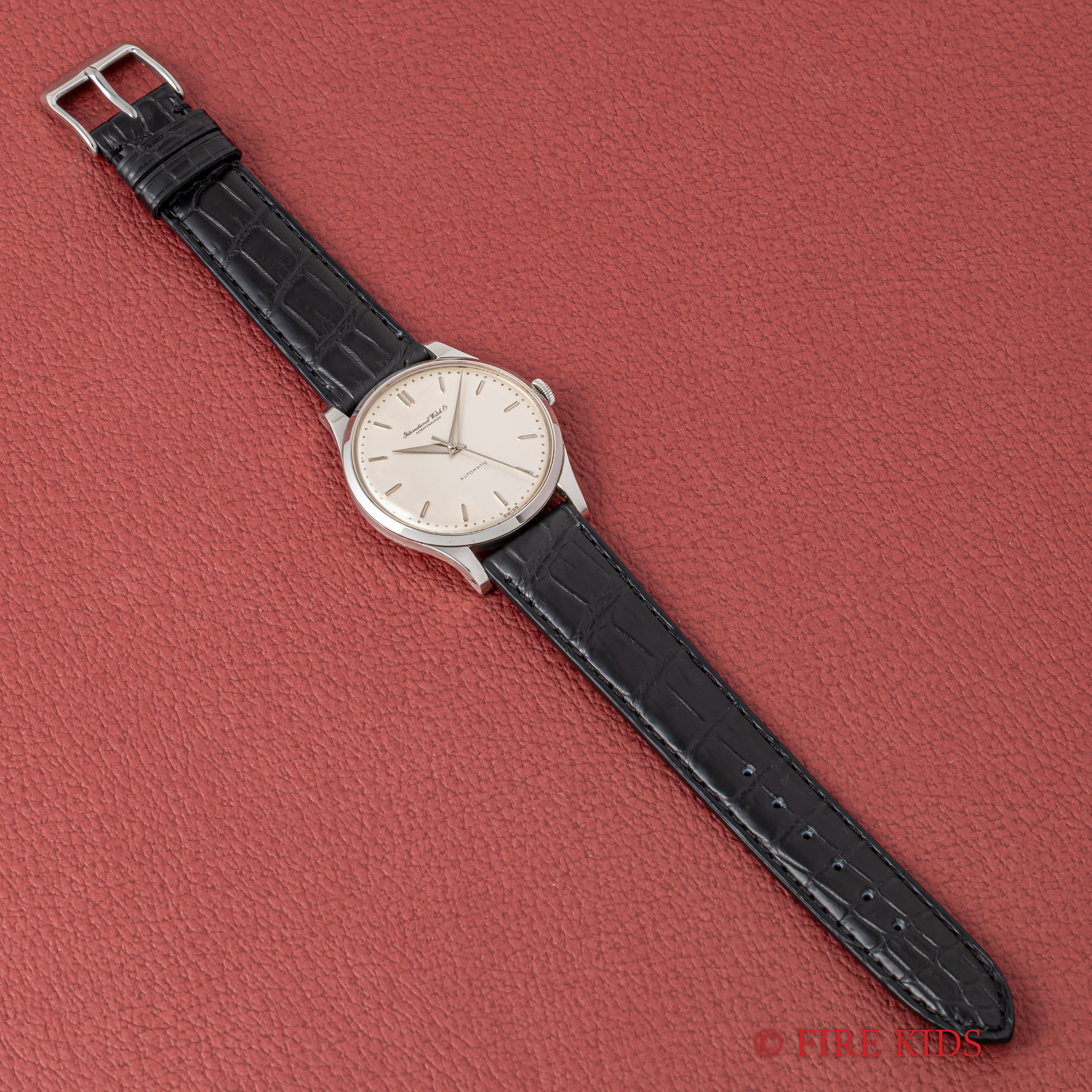 IWC ラウンドケース 1960年製 ペラトン式自動巻き Cal.853 ノンデイト