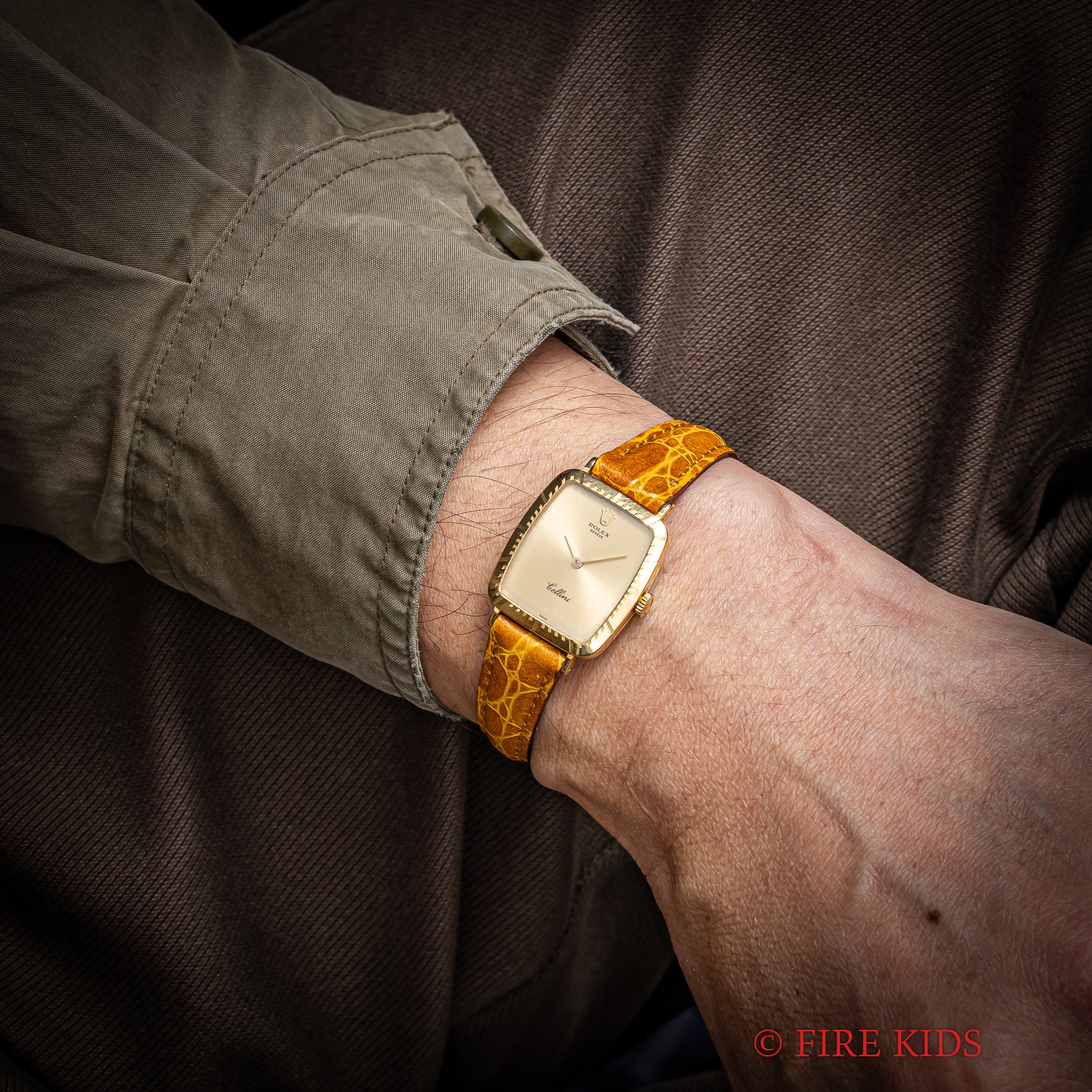 ロレックス チェリーニ レディース 18金無垢イエローゴールド 1981年製 シルバーダイヤル Ref.4080