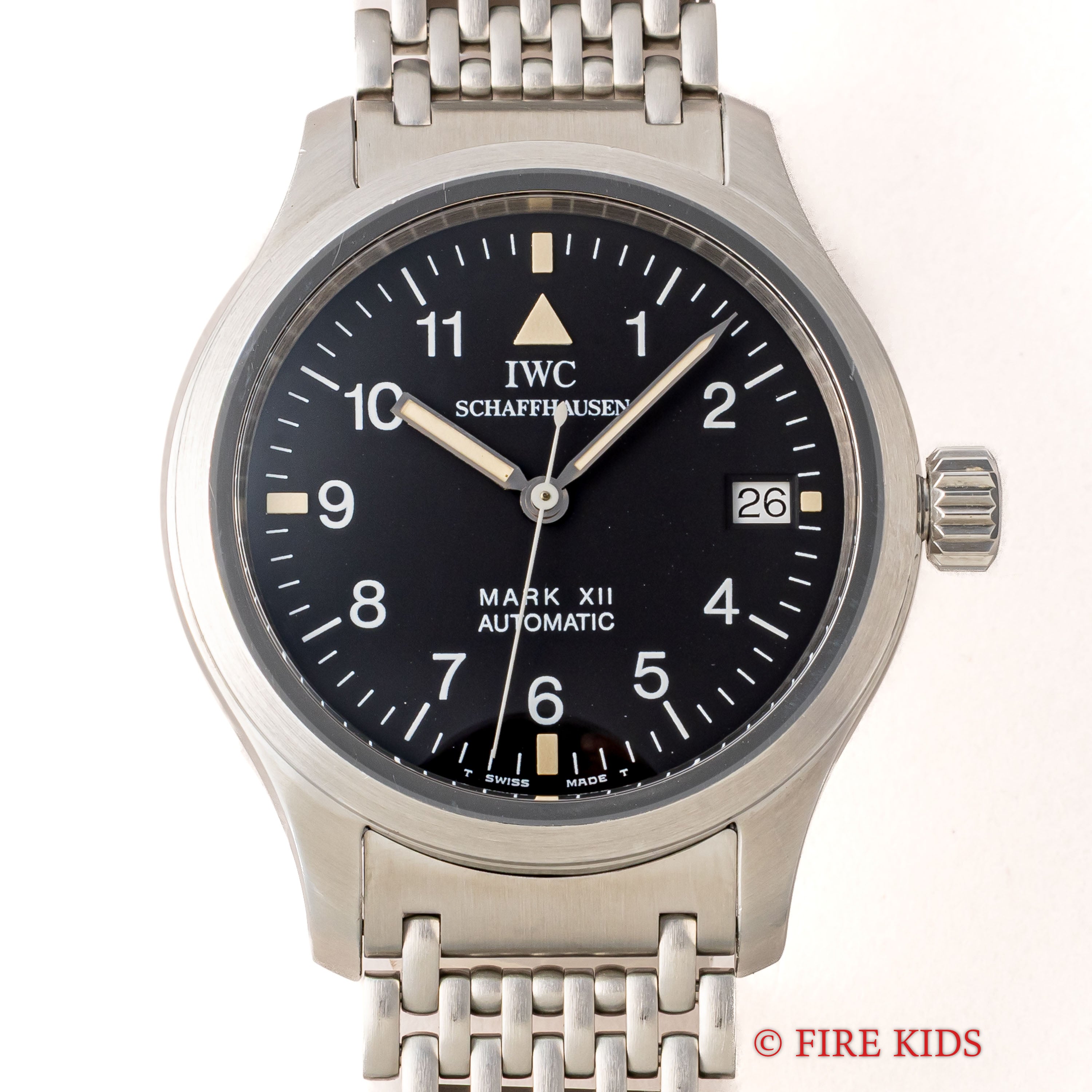 IWC マーク12 1999年製 Cal.884/2 Ref.3241 自動巻き 純正ブレス 箱、ギャラ、タグ付き