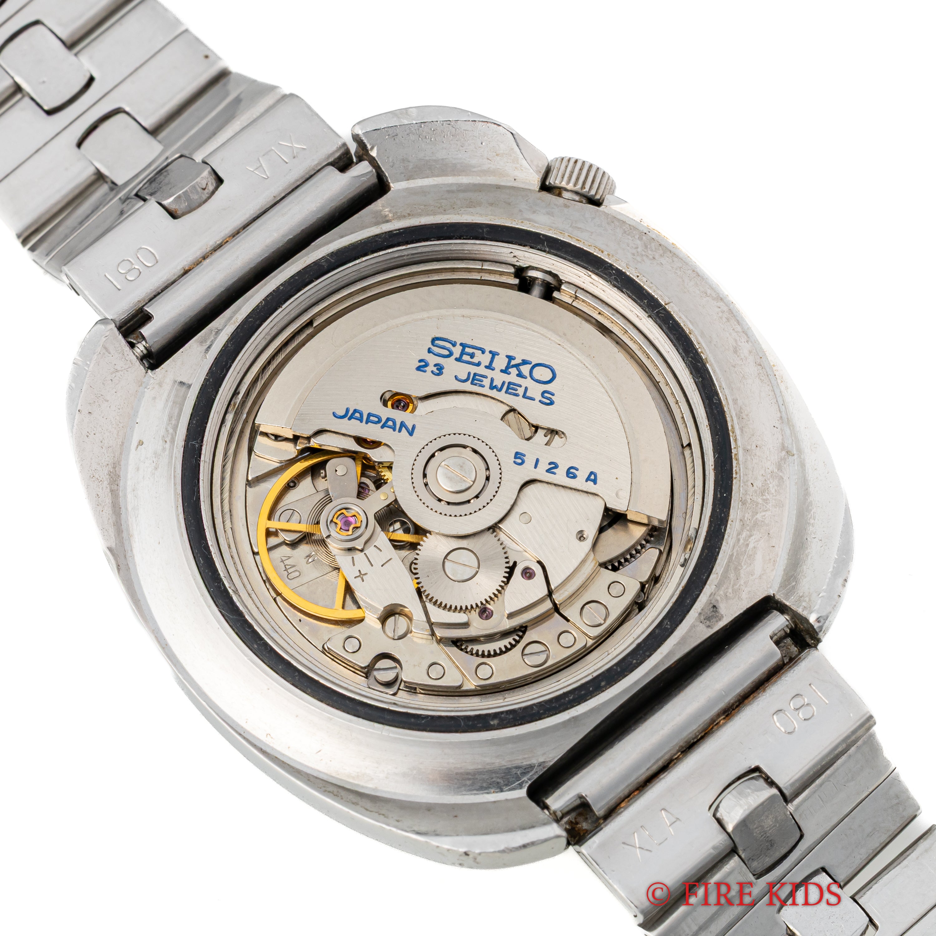 セイコー 5スポーツ 1969年製 インナー回転ベゼル デイデイト自動巻 純正ブレス