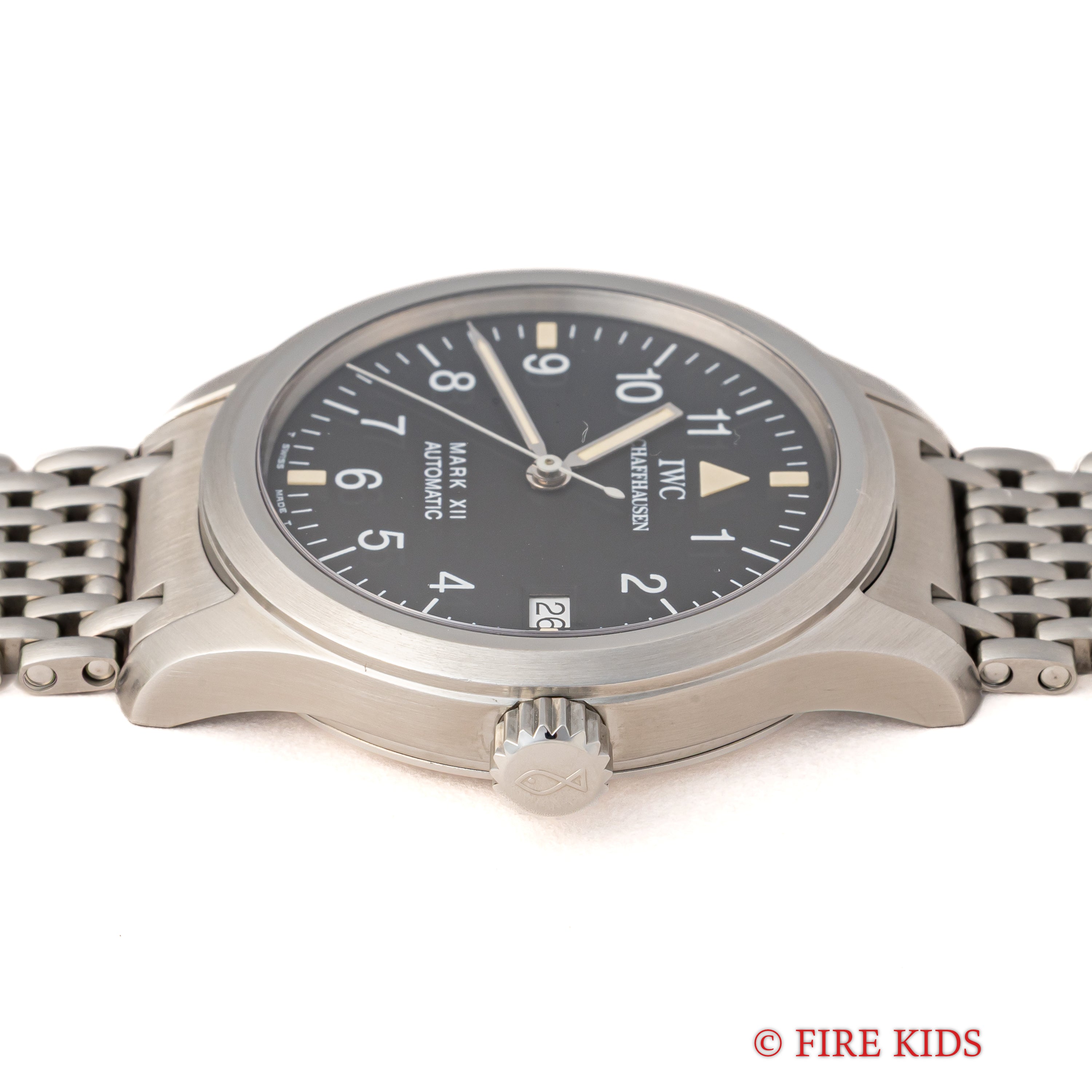 IWC マーク12 1999年製 Cal.884/2 Ref.3241 自動巻き 純正ブレス 箱、ギャラ、タグ付き