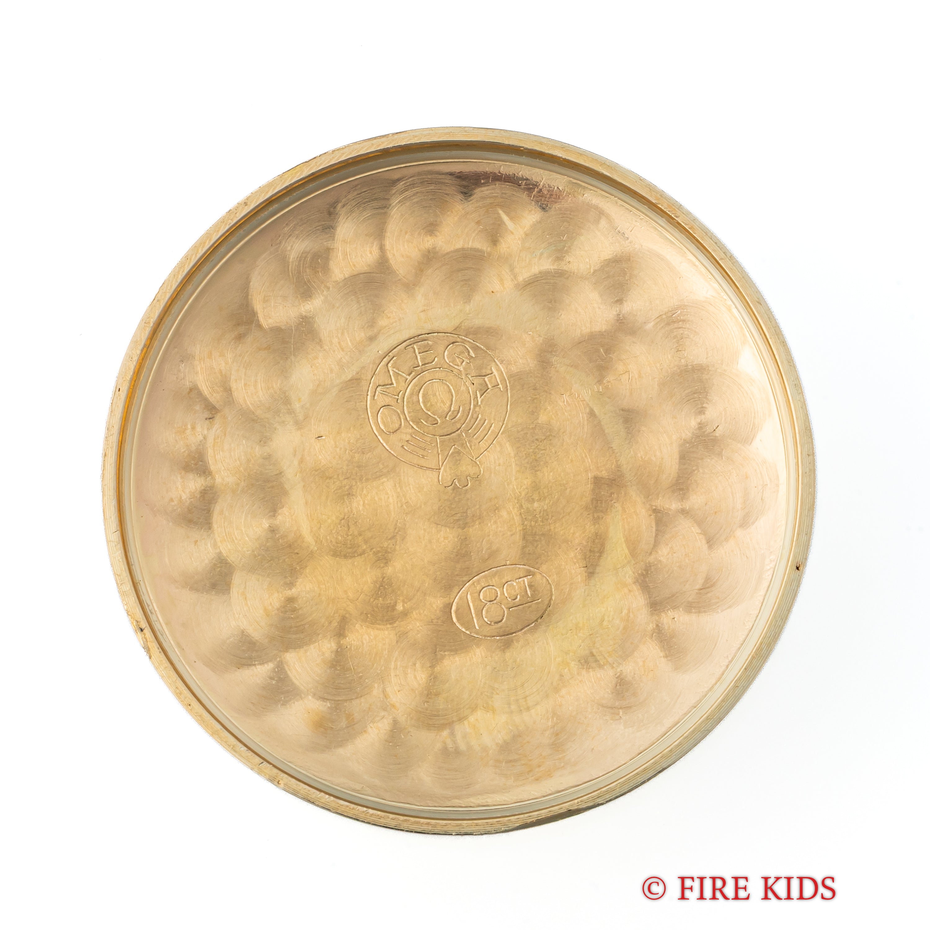 オメガ 30mmキャリバー 1961年製 全アラビア Cal.285 USケース 18金イエローゴールド