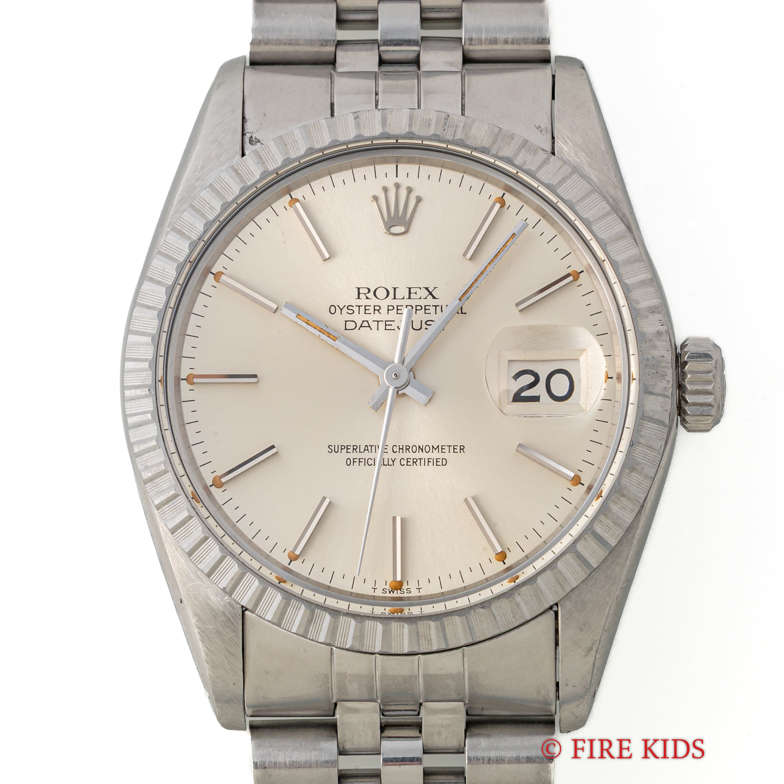 ロレックス デイトジャスト 1978年製 Ref.16030 シルバーダイヤル オールトリチウム 純正ジュビリーブレス