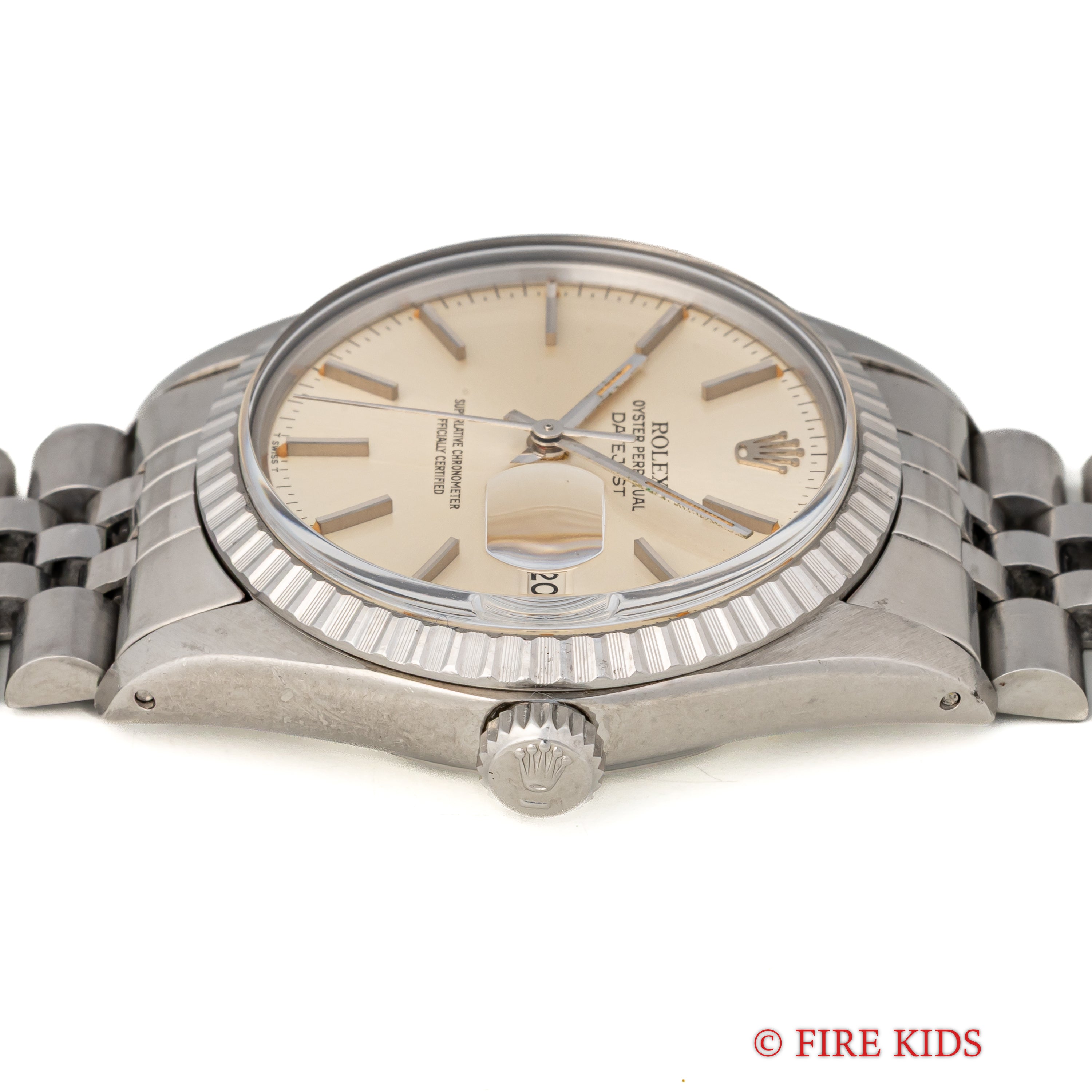 ロレックス デイトジャスト 1978年製 Ref.16030 シルバーダイヤル オールトリチウム 純正ジュビリーブレス