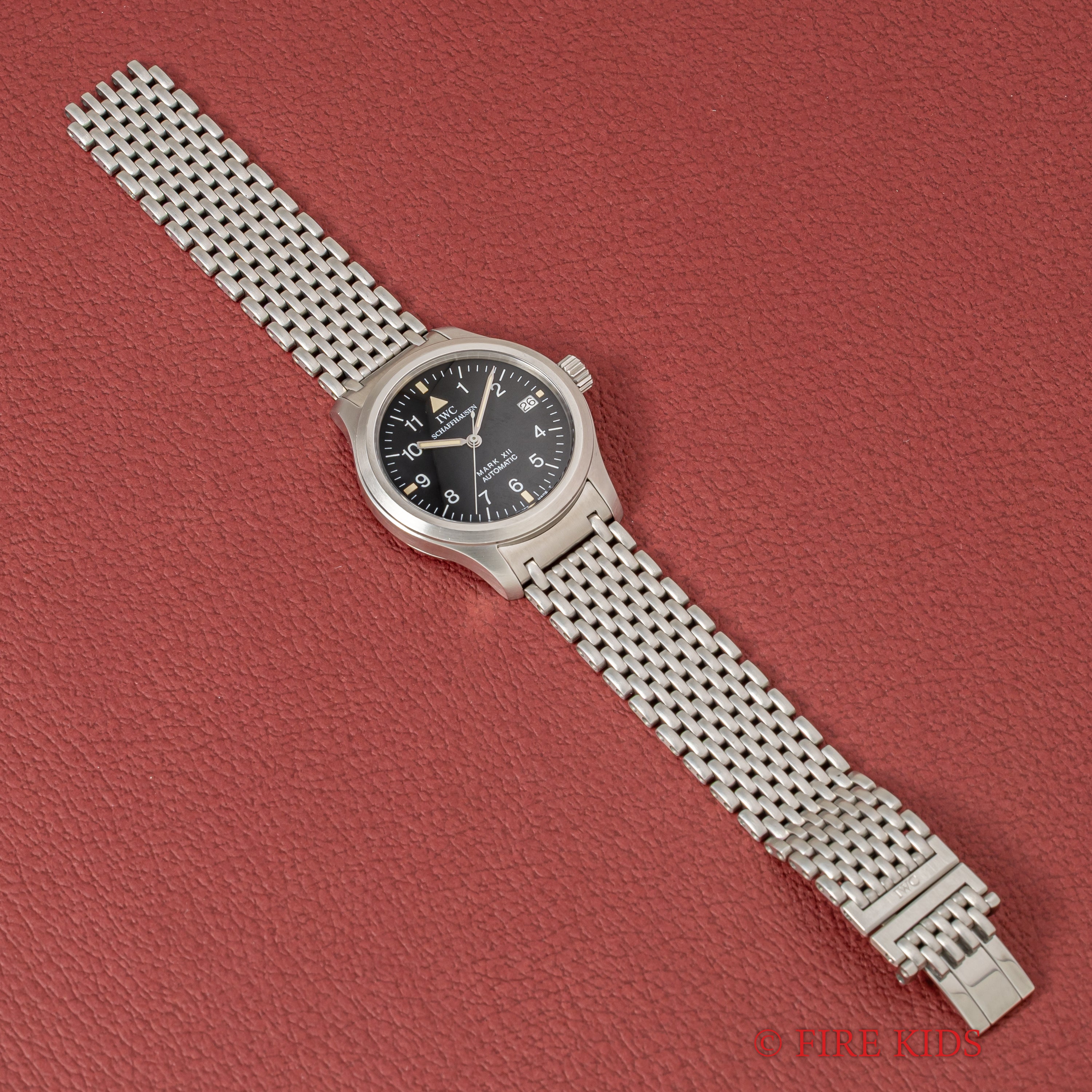 IWC マーク12 1999年製 Cal.884/2 Ref.3241 自動巻き 純正ブレス 箱、ギャラ、タグ付き