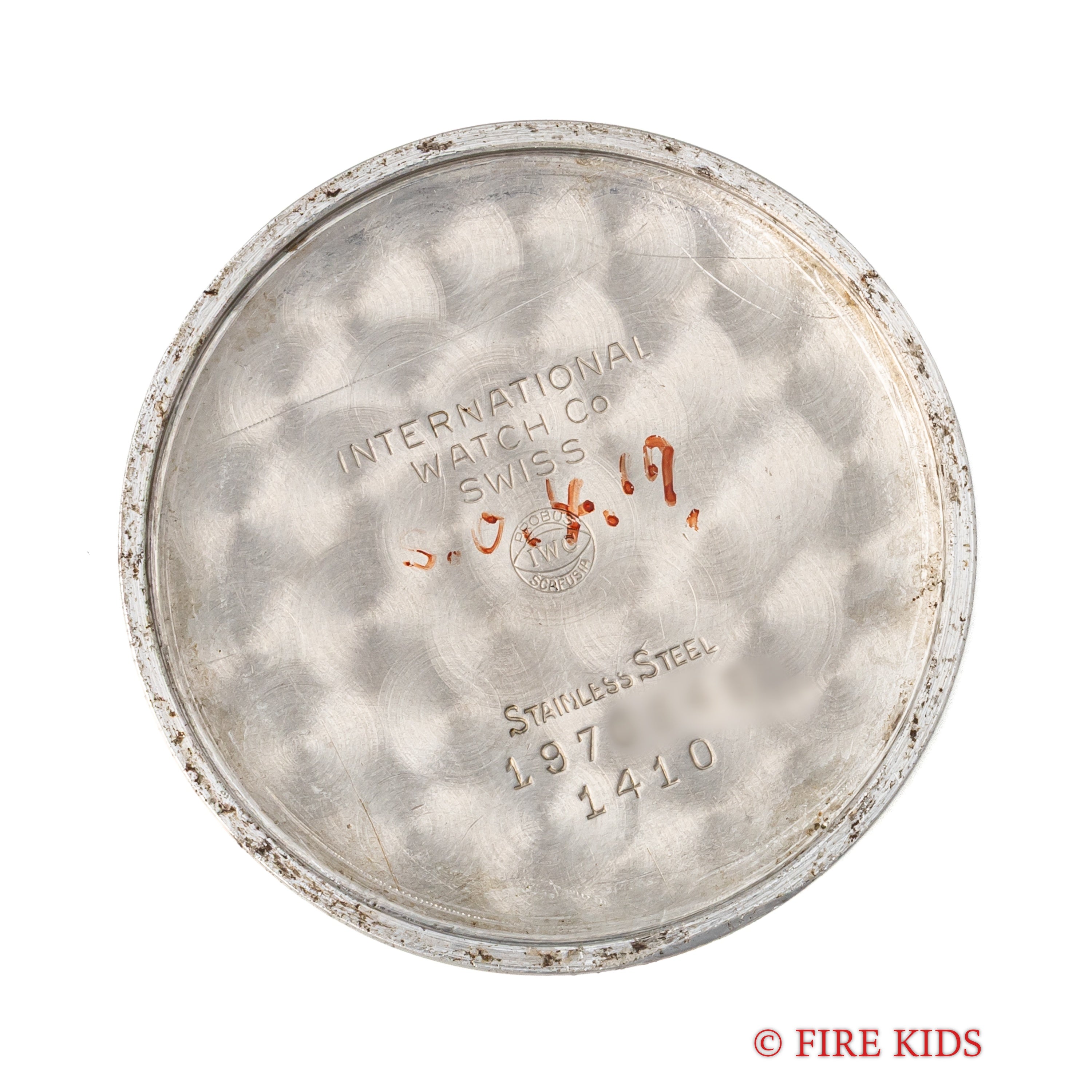 IWC ラウンドケース 1970年製 手巻き Cal.402 ホワイトローマンダイヤル