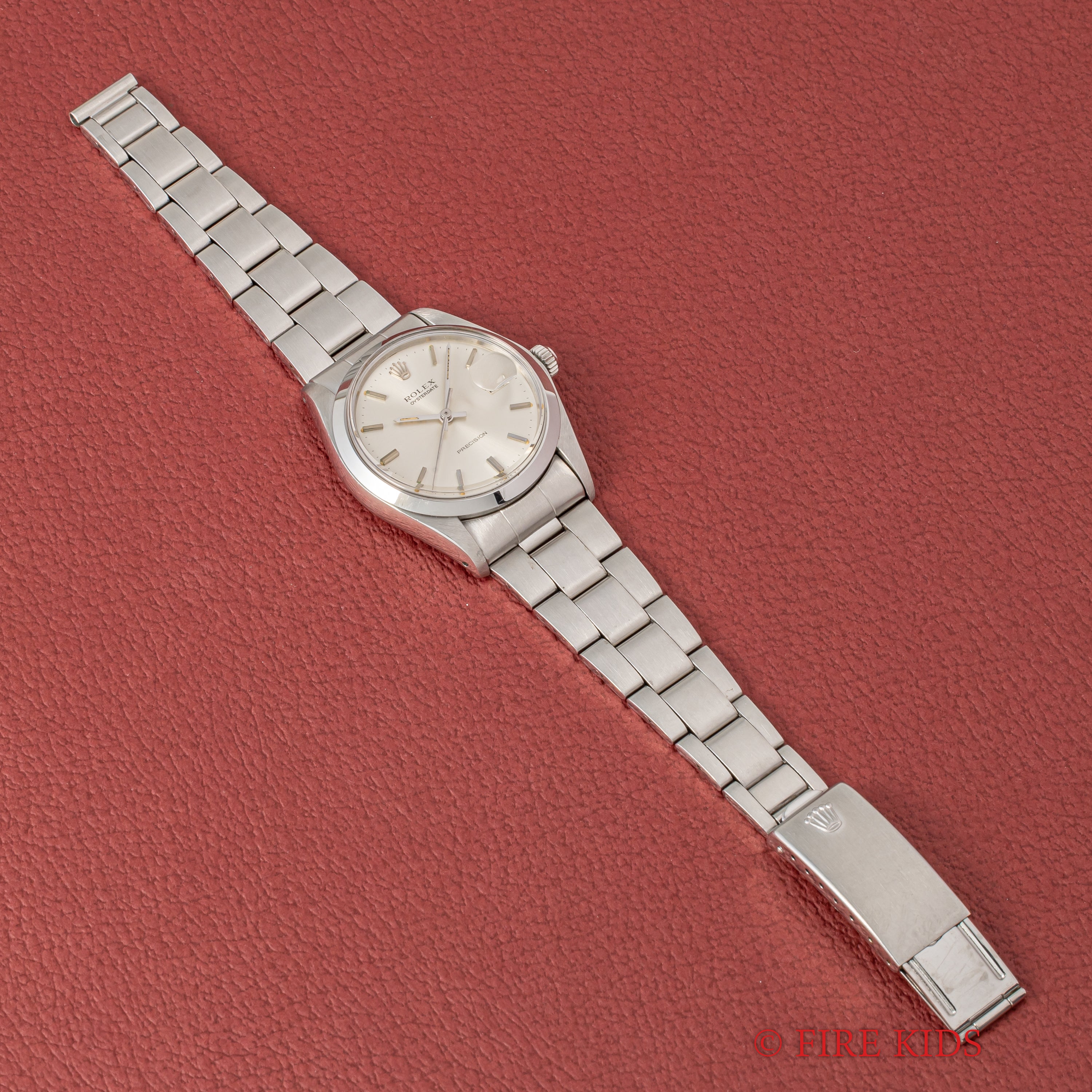 ロレックス オイスターデイト 1973年製 Ref.6694 シルバーダイヤル 手巻 純正巻きブレス