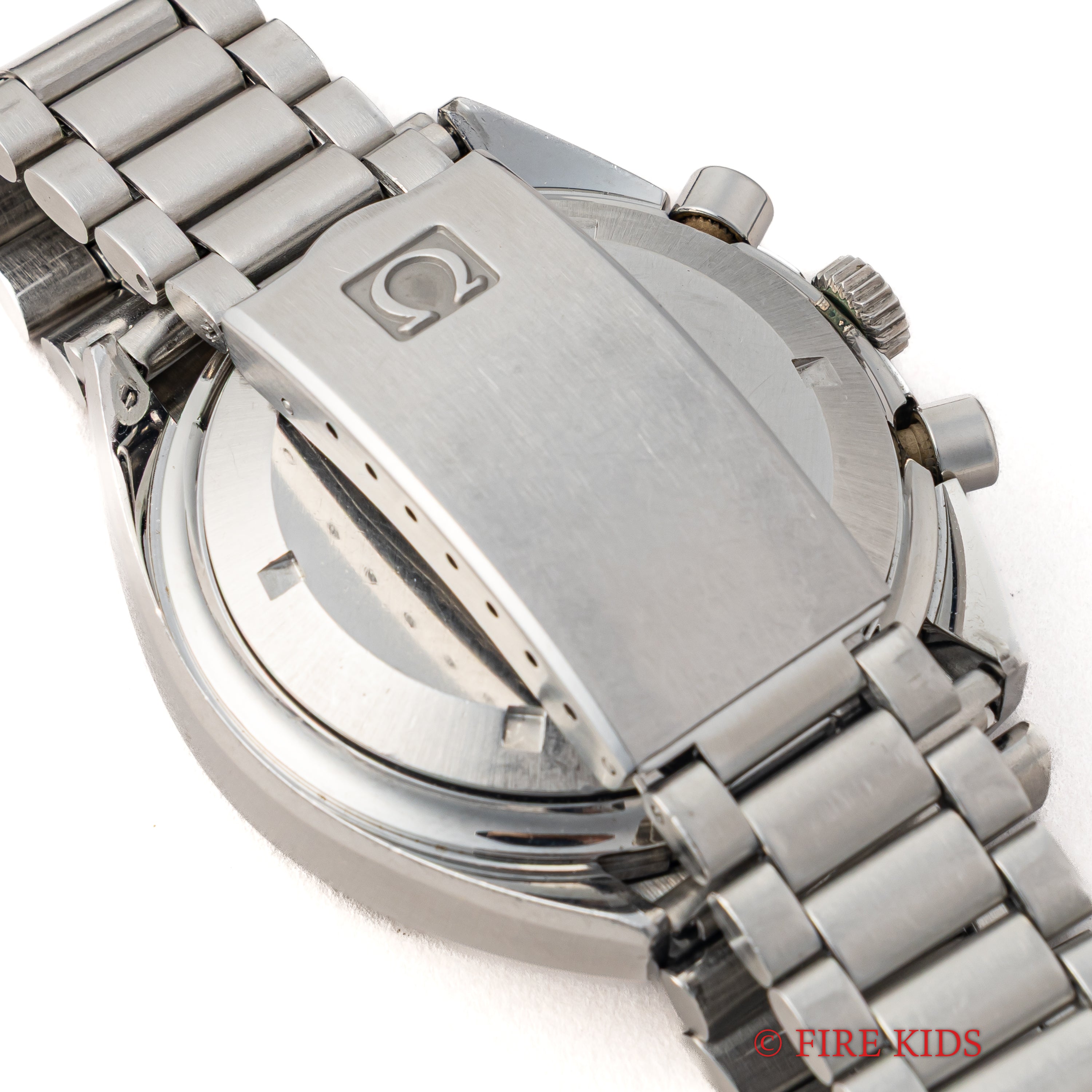 オメガ スピードマスター Mk4.5 1982年製 オリジナルダイヤル 自動巻きクロノグラフ 純正ステンレスブレス