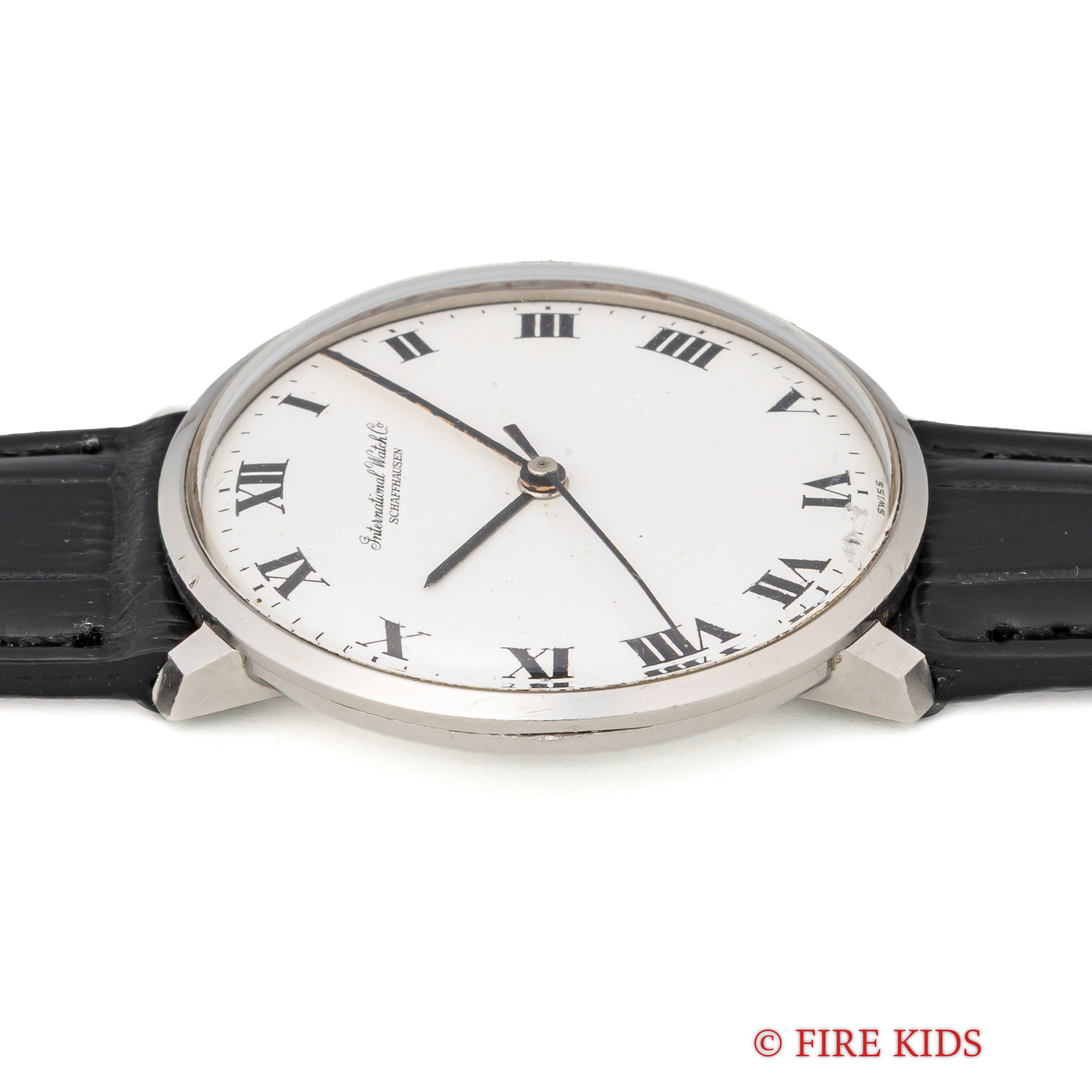 IWC ラウンドケース 1970年製 手巻き Cal.402 ホワイトローマンダイヤル