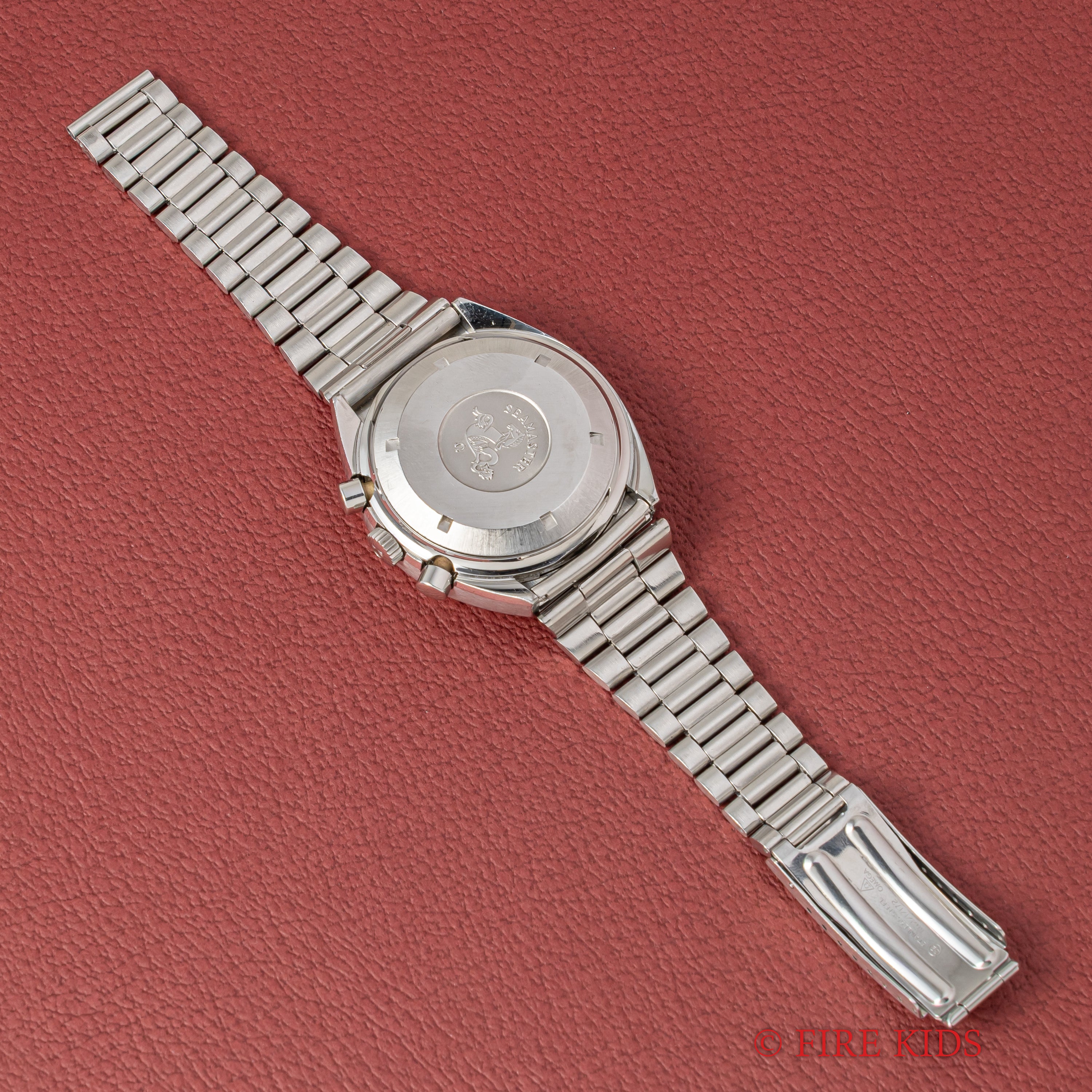 オメガ スピードマスター Mk4.5 1982年製 オリジナルダイヤル 自動巻きクロノグラフ 純正ステンレスブレス