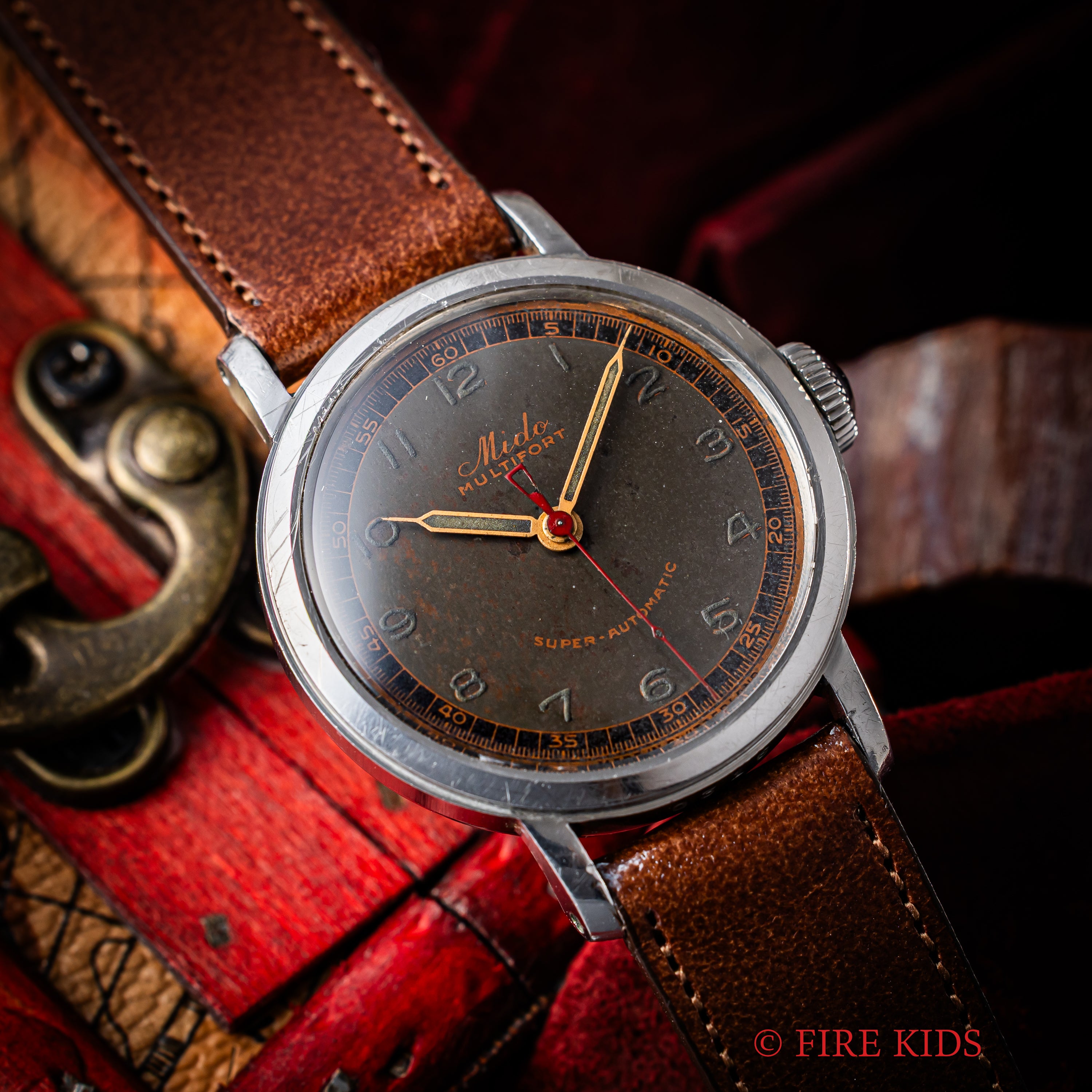 ミドー マルチフォート バンパーオートマチック 1940年代製  Cal.1017