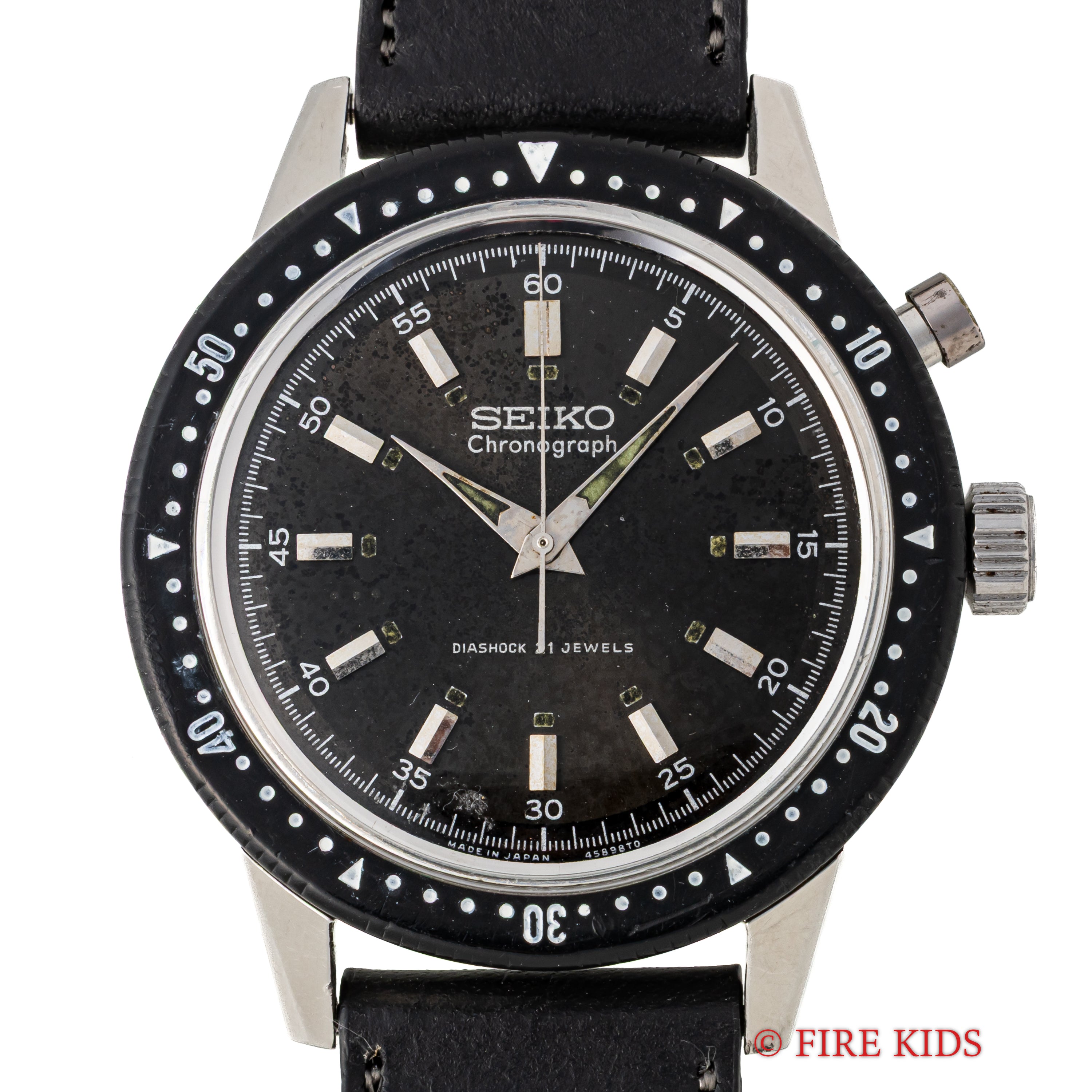 セイコー ワンプッシュクロノグラフ 1964年製 Ref.45899 聖火マーク プラベゼル
