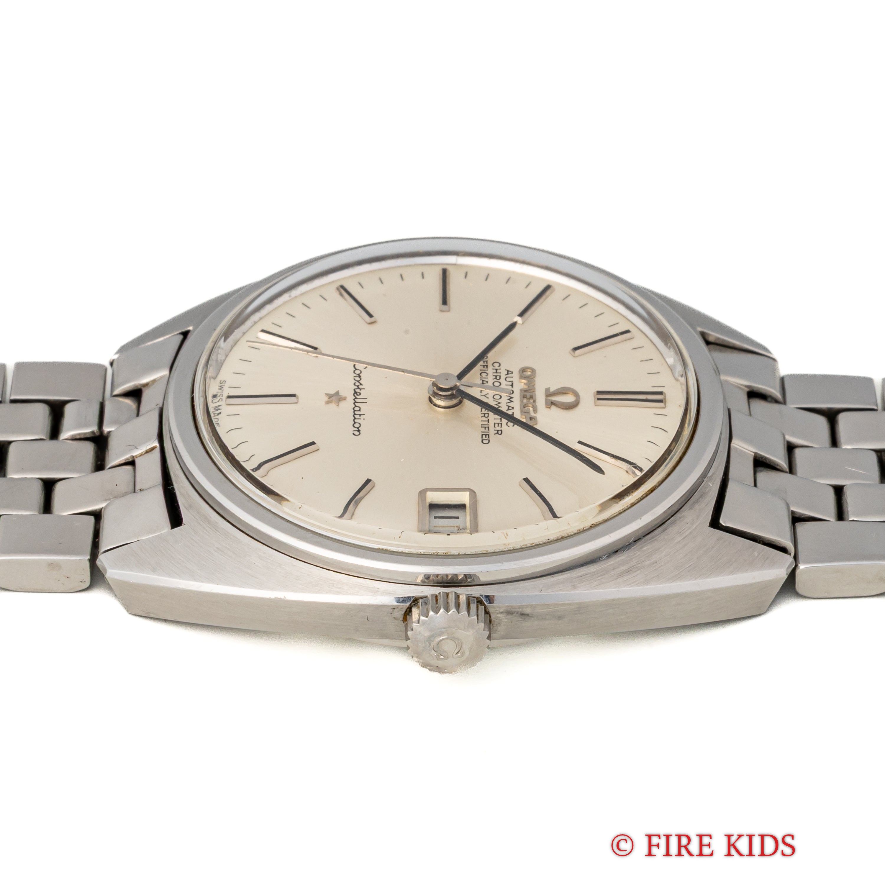 オメガ コンステレーション ジェンタデザイン前期型 1967年製 Ref.168.017 純正ブレス