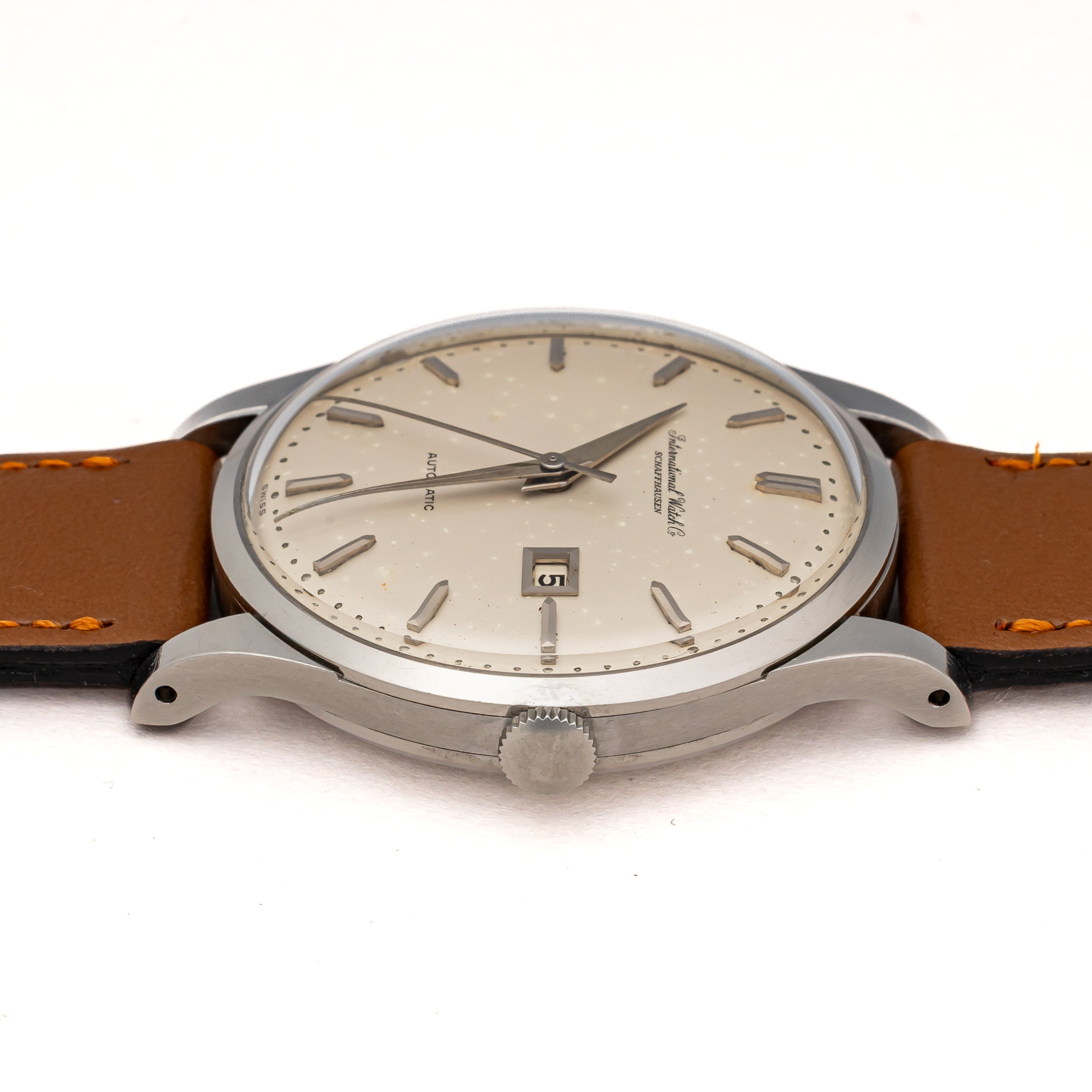 IWC ペラトン式オートマチック Cal.8531 1962年製 寄り目デイト ラウンドケース