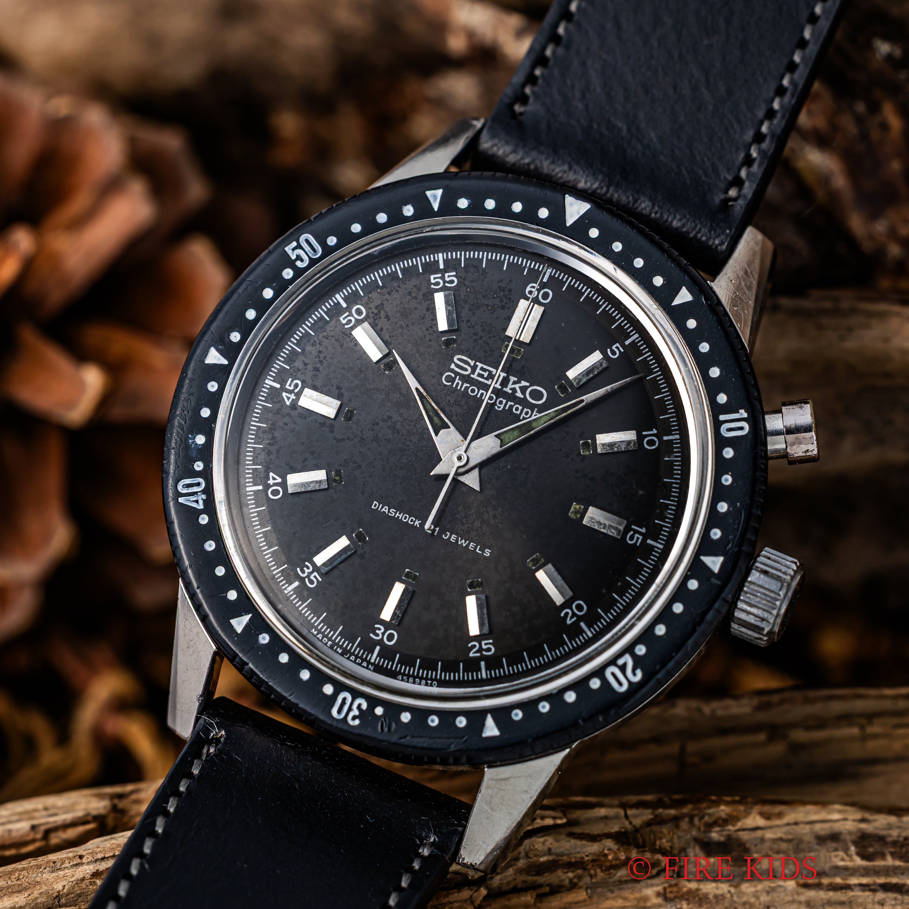 セイコー ワンプッシュクロノグラフ 1964年製 Ref.45899 聖火マーク プラベゼル