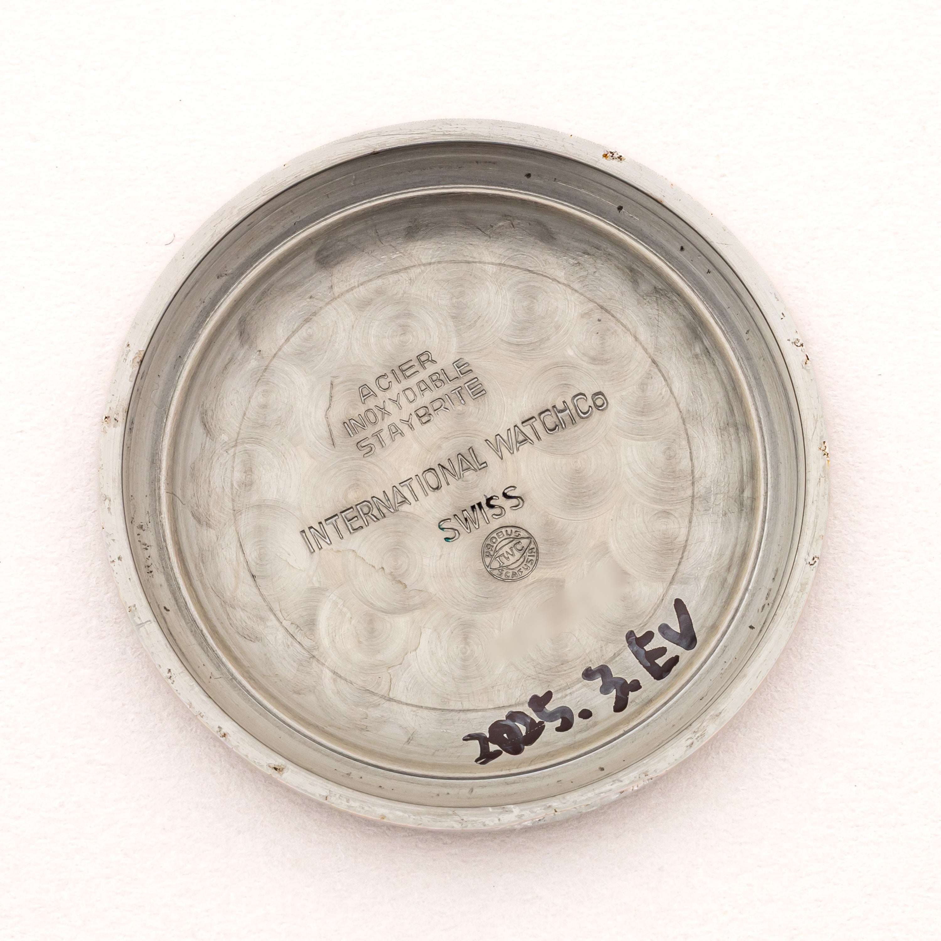 IWC ペラトン式オートマチック Cal.8531 1962年製 寄り目デイト ラウンドケース