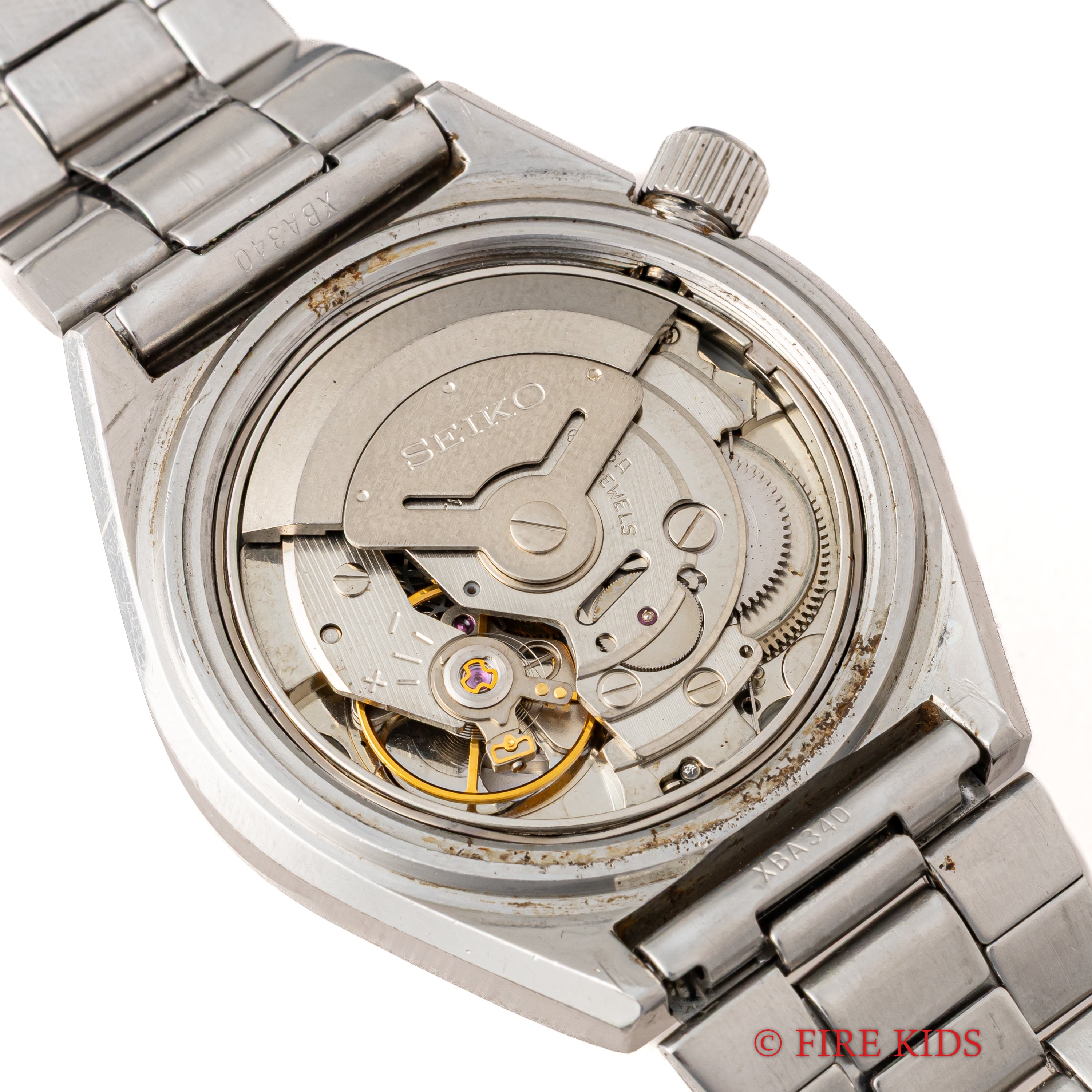 セイコー アクタス シルバーウェーブ 1976年製 Ref.6306-8010 ねじ込みリューズ 純正ブレス