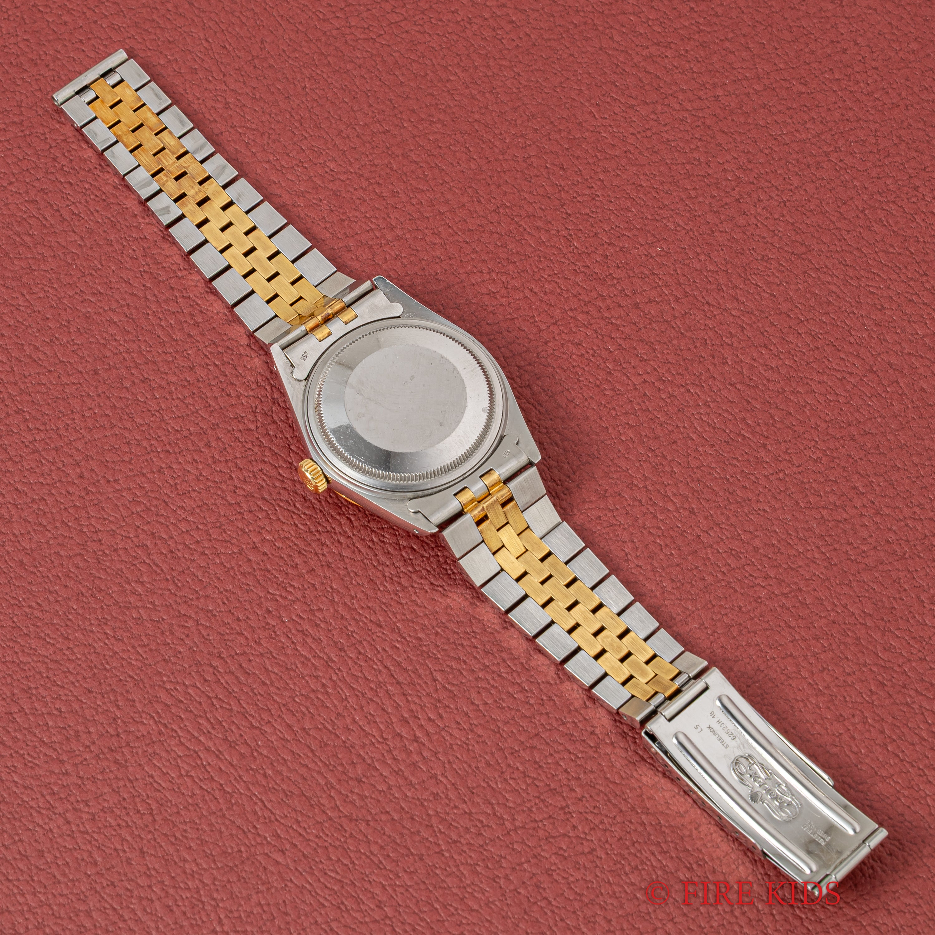 ロレックス 1987年製 デイトジャスト コンビ Ref.16013 自動巻 トリチウム夜光 ギャラ、タグ、修理明細付き