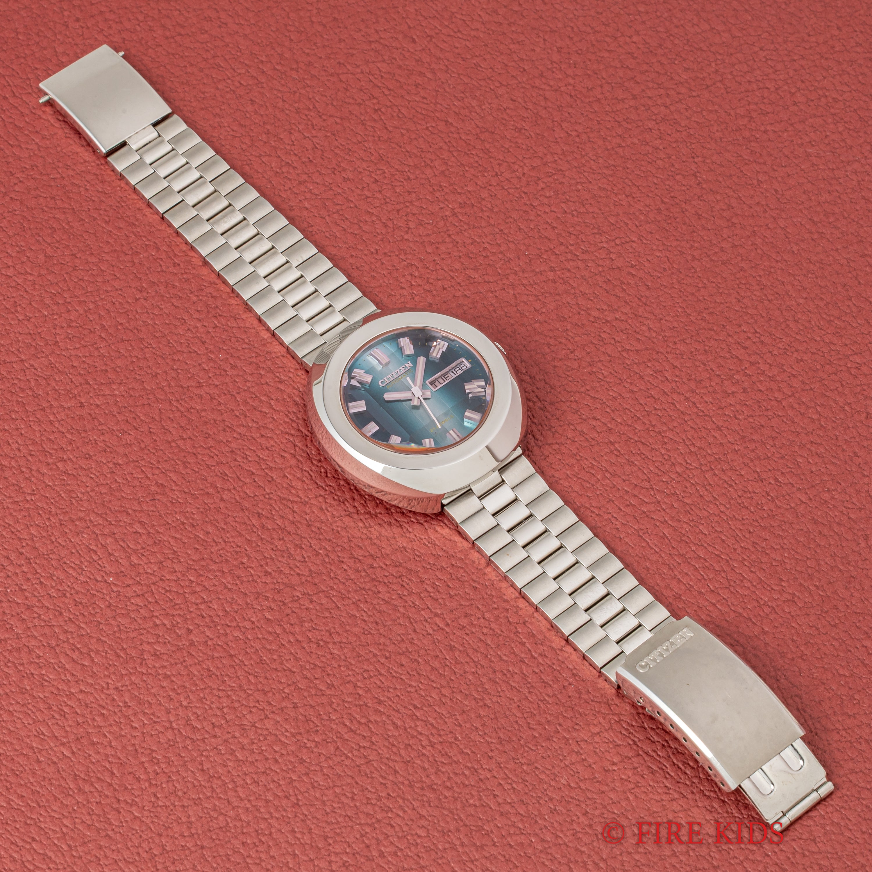 シチズン セブンスターV2 1973年製 ブルーグラデーション Ref.4-652223-TA N.O.S タグ付き