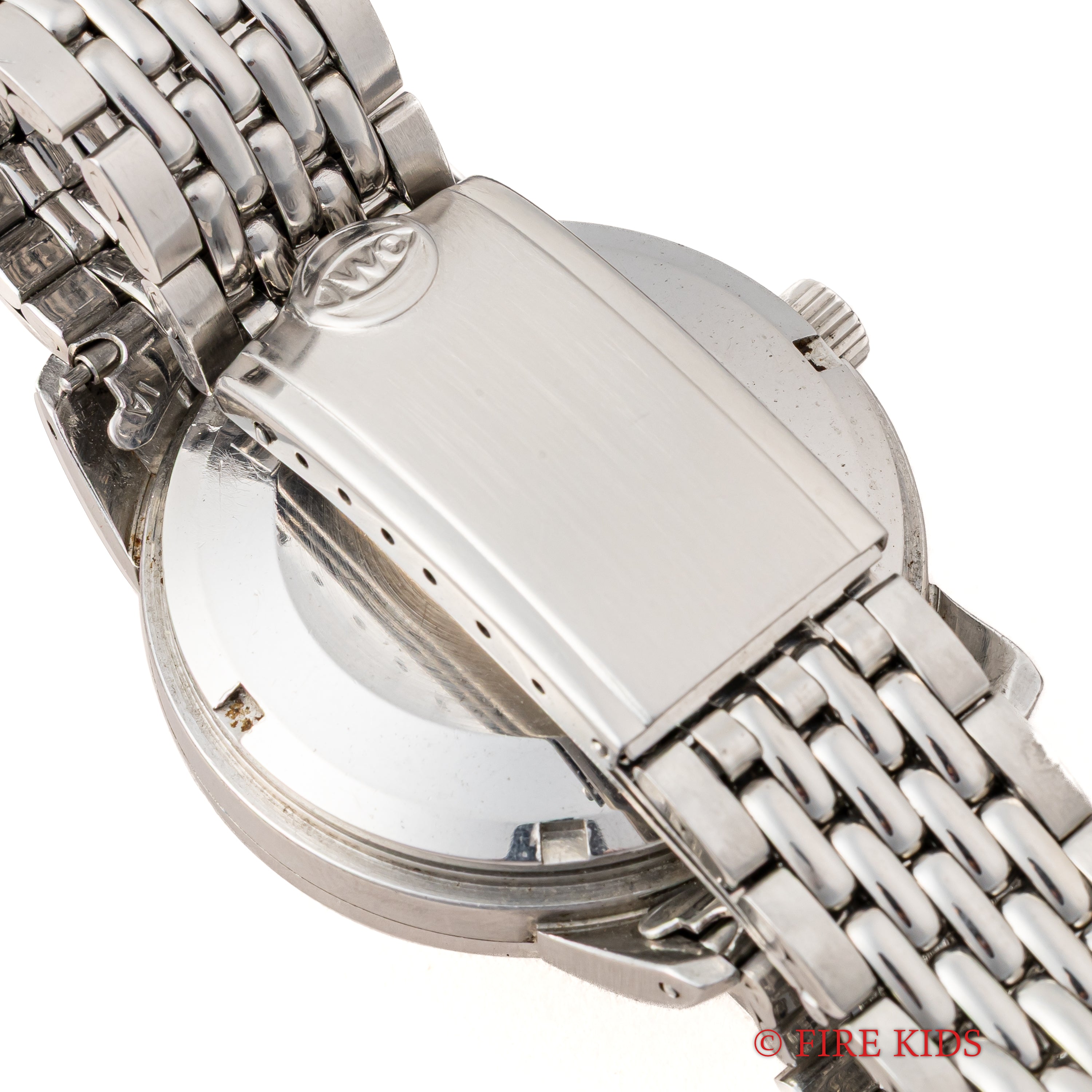 IWC インヂュニア ノンデイト 1963年製Ref.666 ペラトン式自動巻 Cal.853 純正ゲイフレアーブレス付