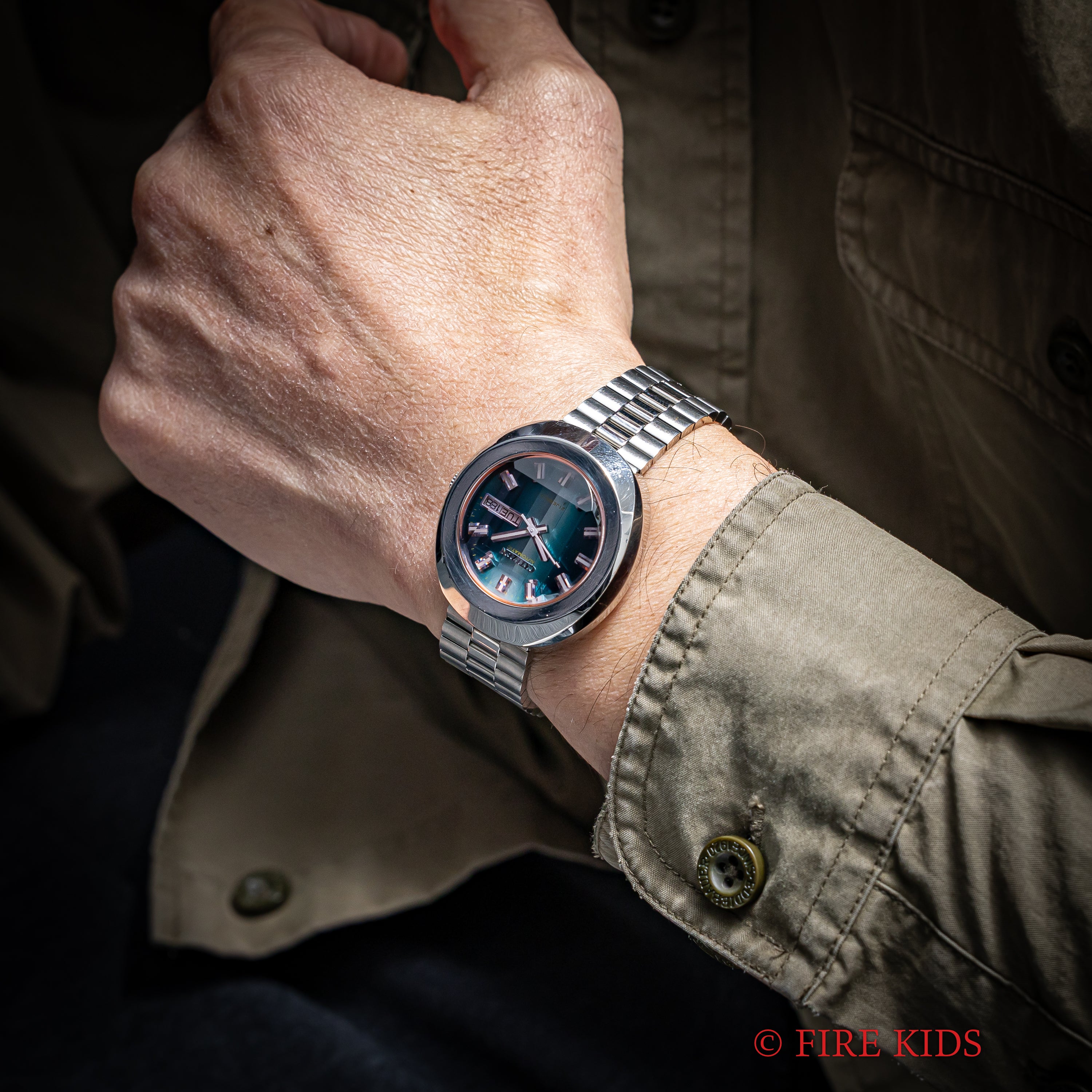 シチズン セブンスターV2 1973年製 ブルーグラデーション Ref.4-652223-TA N.O.S タグ付き