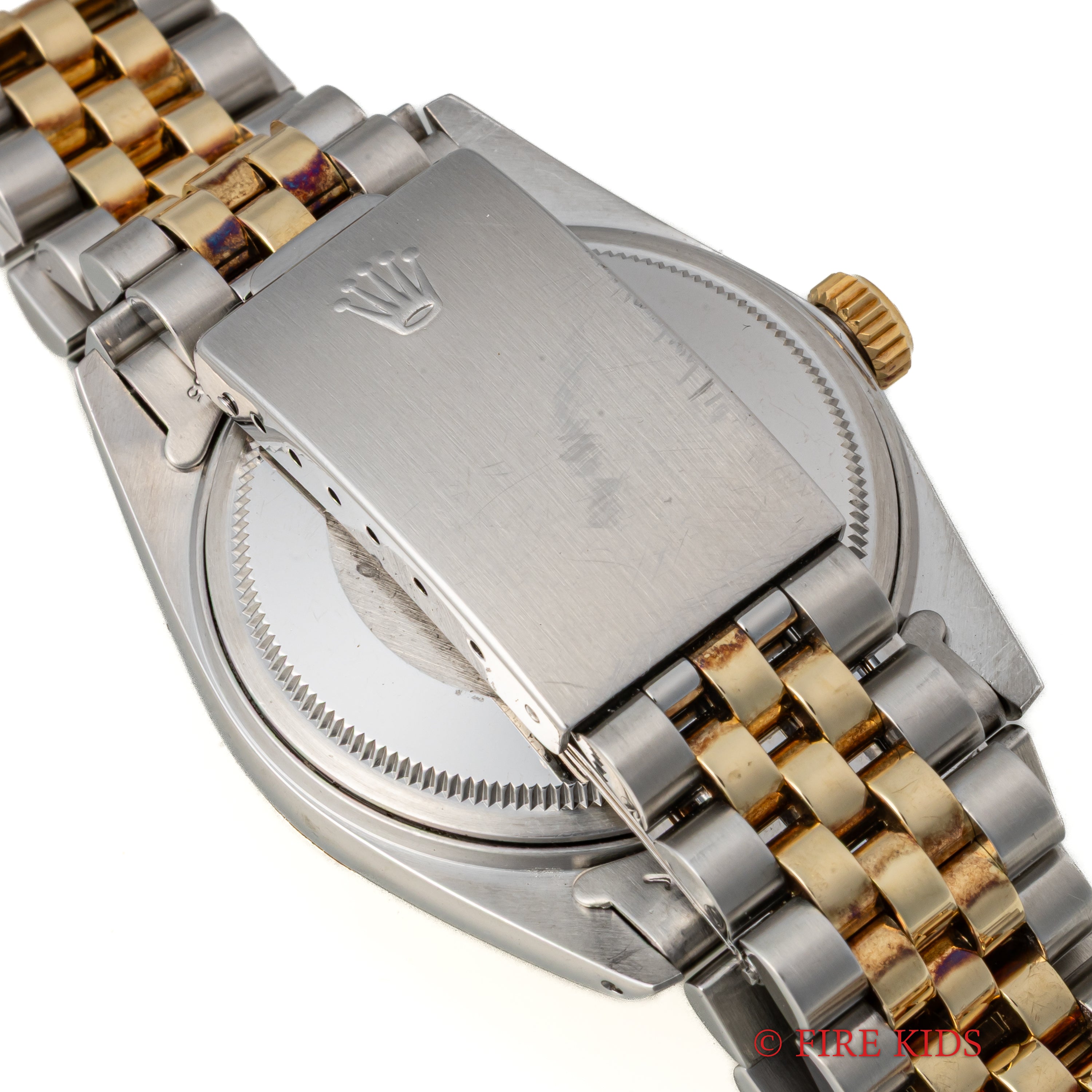 ロレックス 1981年製 デイトジャスト36 コンビ Ref.16013 自動巻 トリチウム夜光 純正コンビブレス