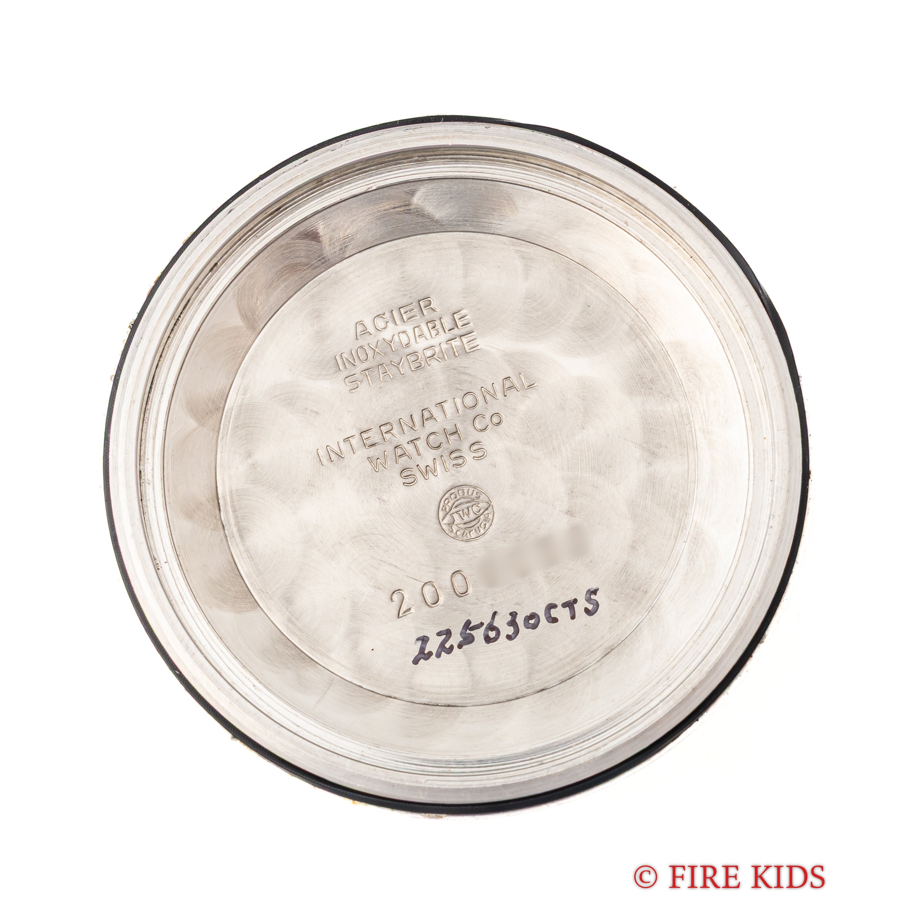 IWC ビッグオーバルケース グレーダイヤル 1973年製 Cal.8541B ペラトン式自動巻 純正ブレス