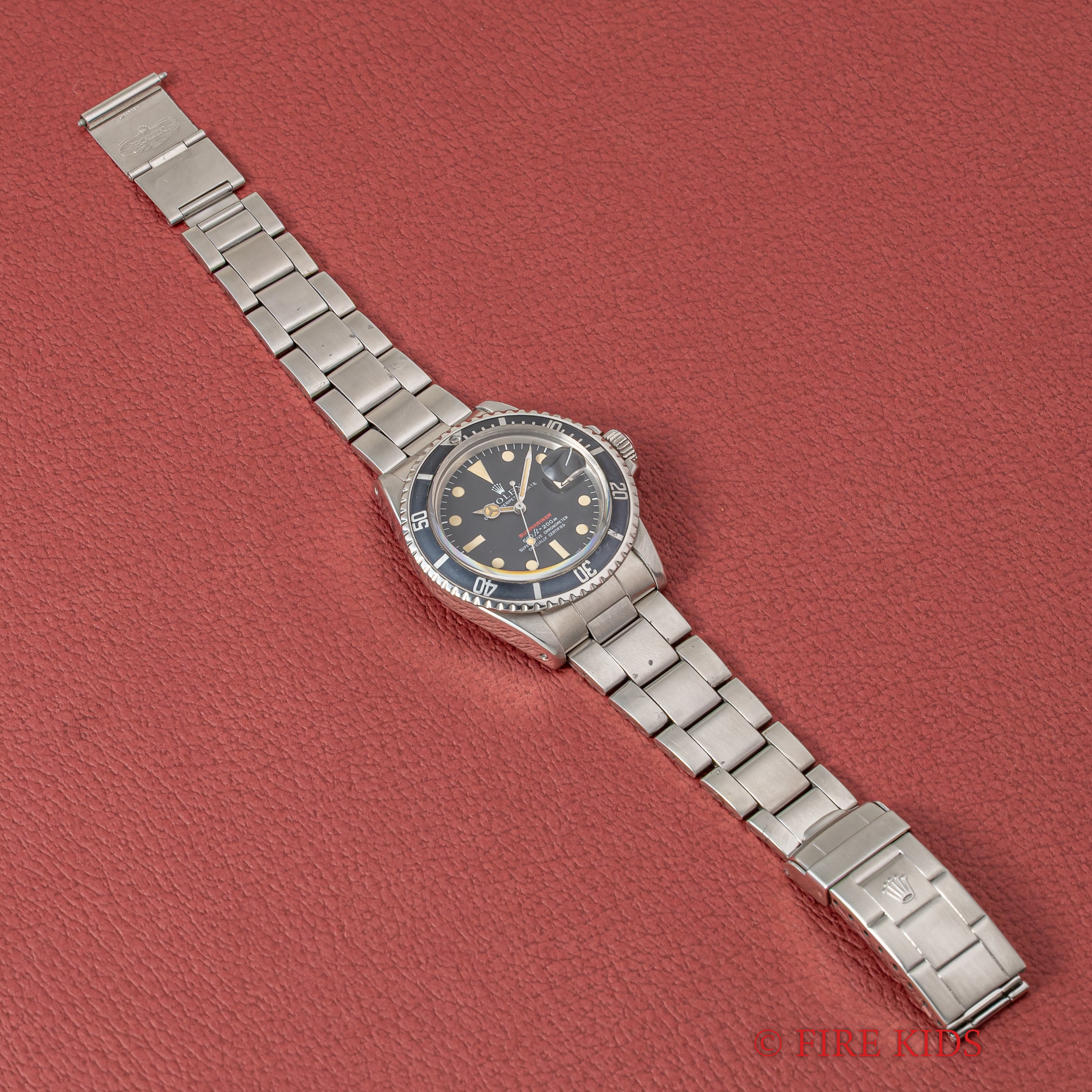 ロレックス サブマリーナ 赤サブ 1970年製（昭和45年製） Ref.1680 マーク4ダイヤル オリジナルブレス