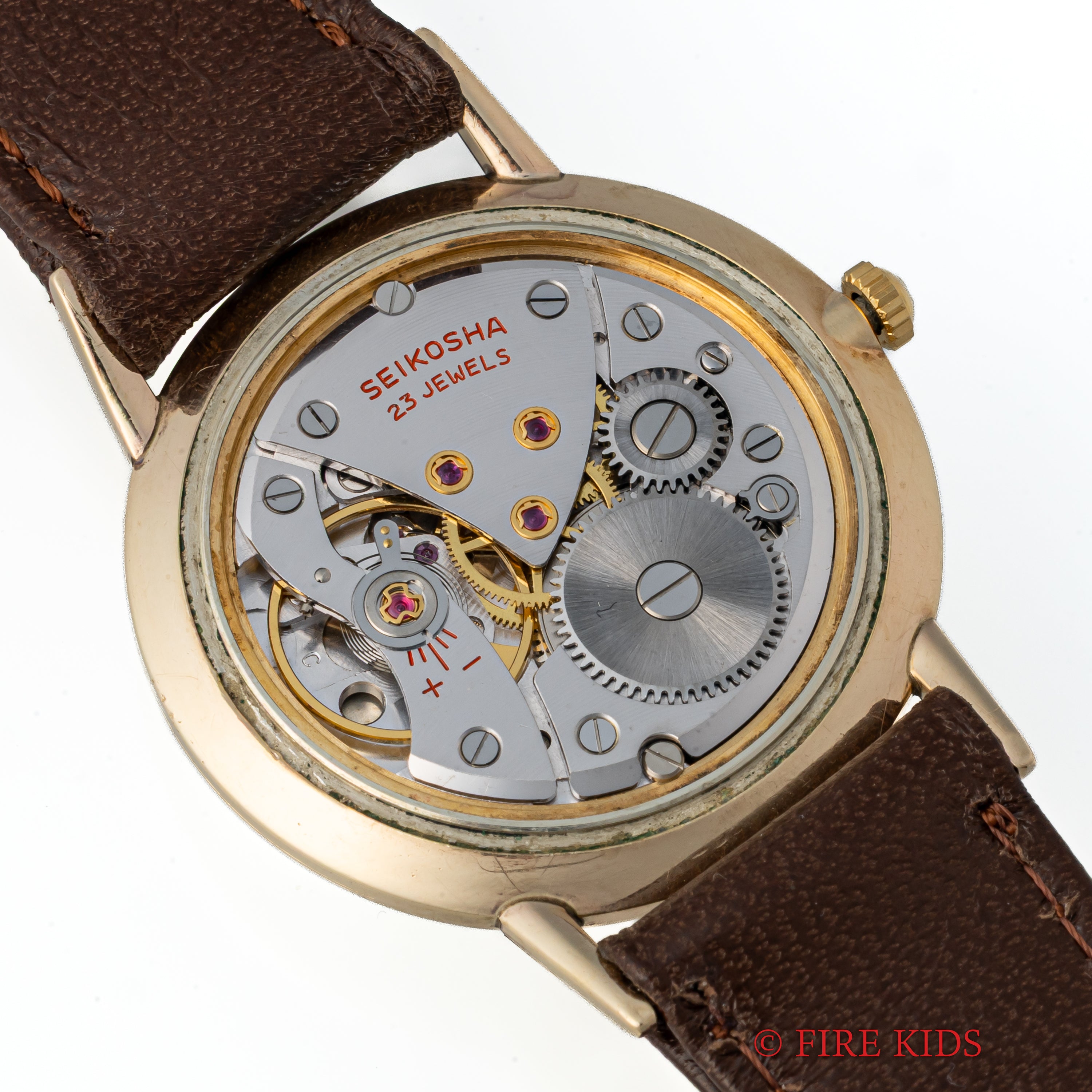 セイコー クロノス 1959年製 SDダイヤル 23石手巻 14KGF Ref.15001A