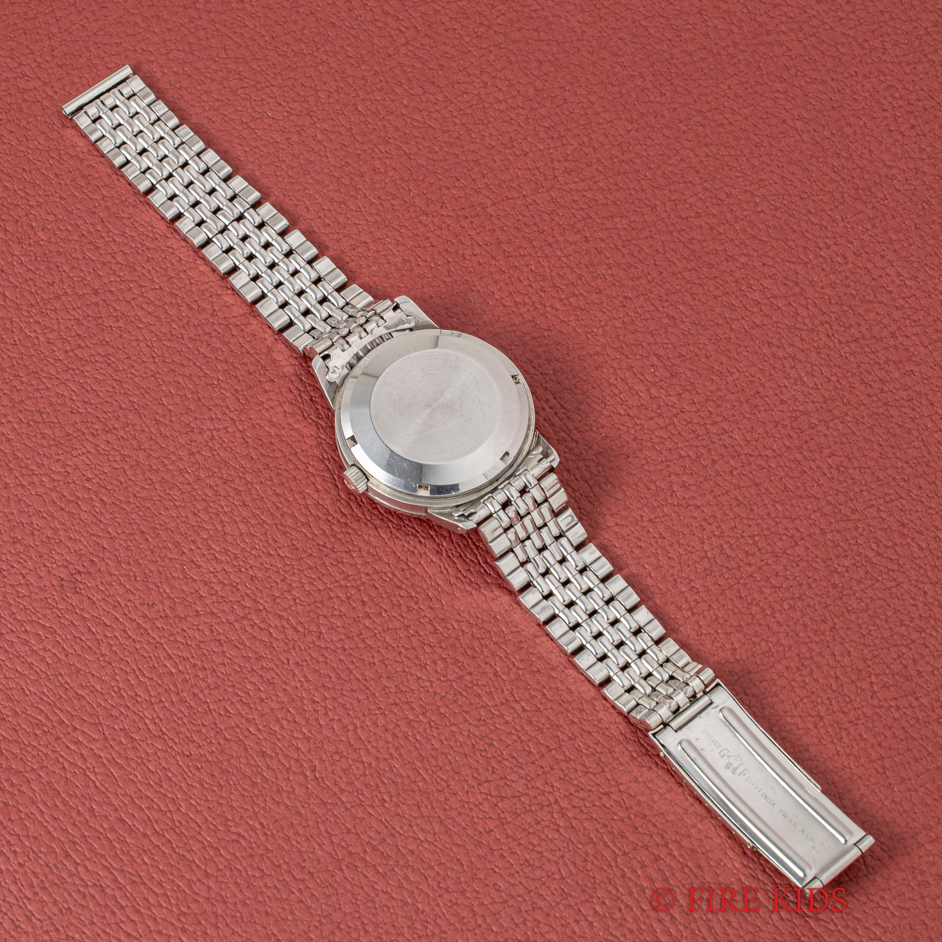 IWC インヂュニア ノンデイト 1963年製Ref.666 ペラトン式自動巻 Cal.853 純正ゲイフレアーブレス付