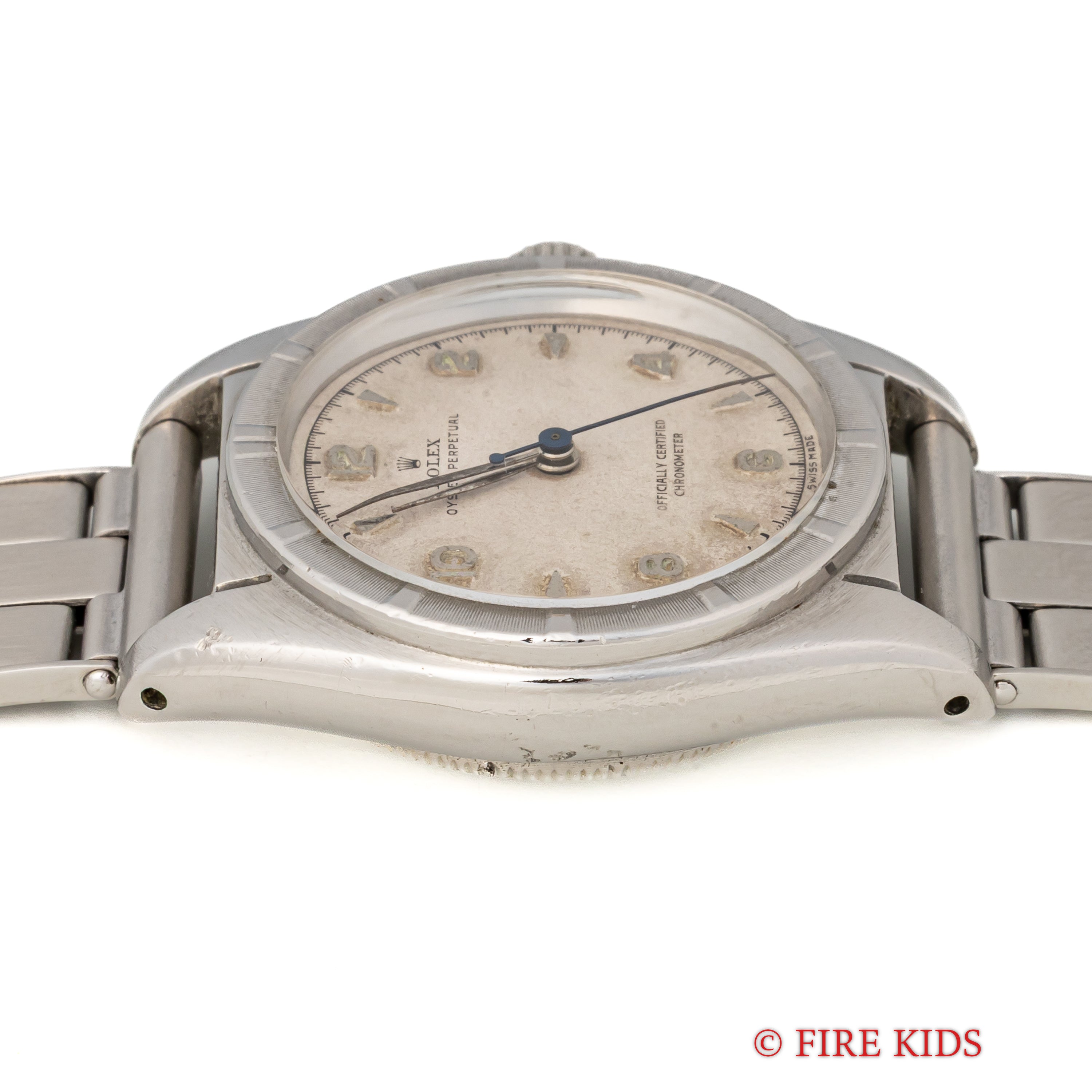 ロレックス バブルバック 1950年製(昭和25年製） Ref.6015 スーパーオイスターリューズ 飛びアラビアダイヤル