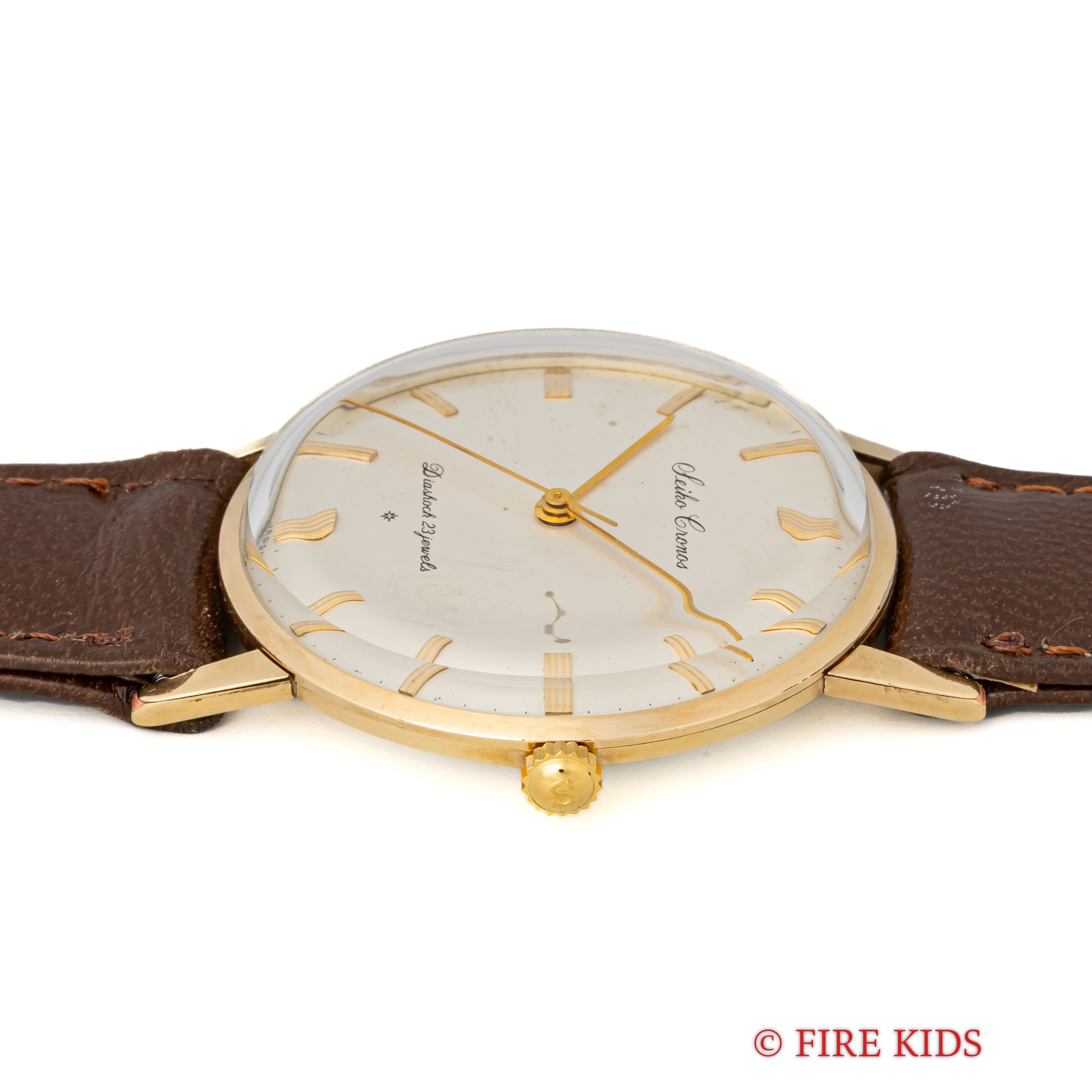 セイコー クロノス 1959年製 SDダイヤル 23石手巻 14KGF Ref.15001A