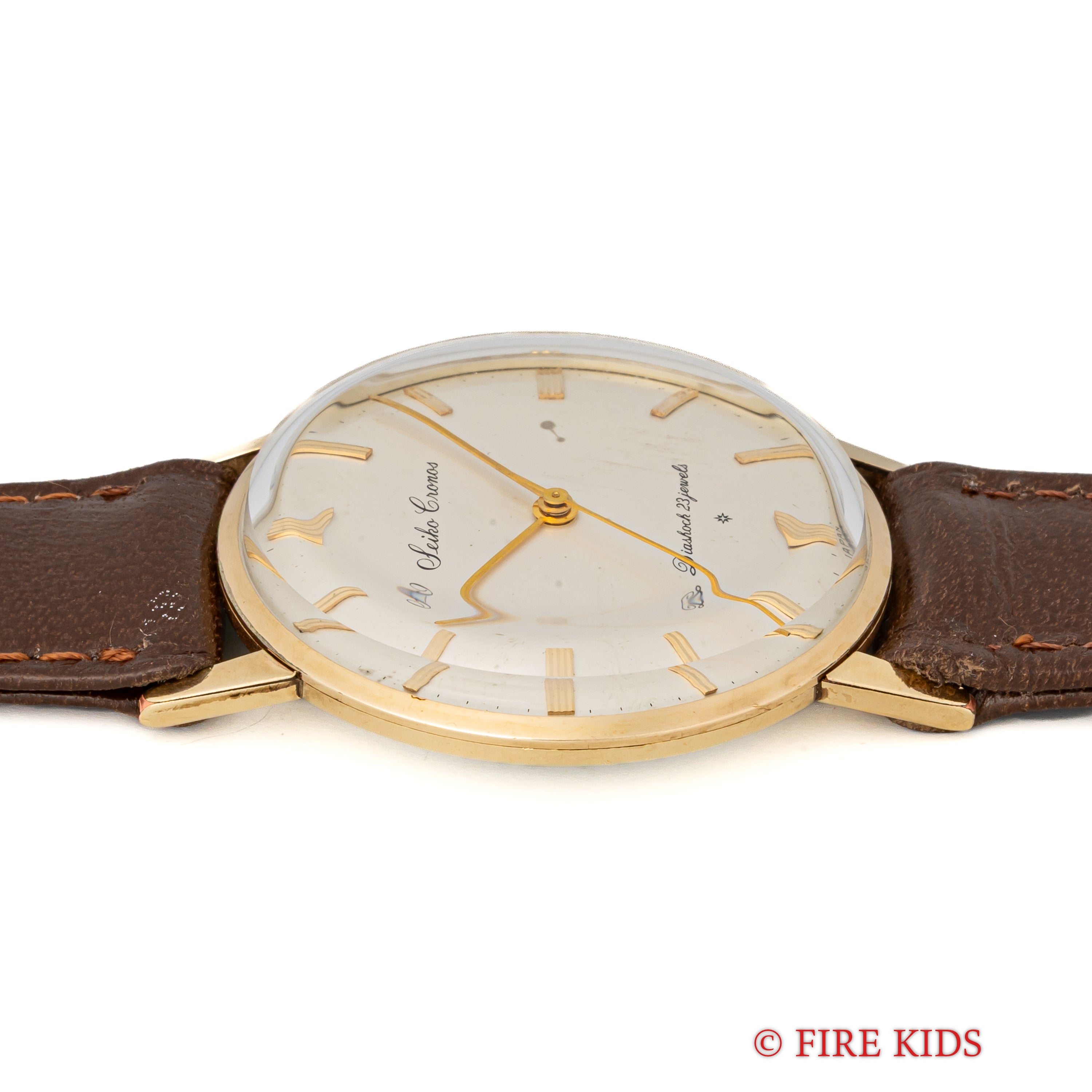 セイコー クロノス 1959年製 SDダイヤル 23石手巻 14KGF Ref.15001A