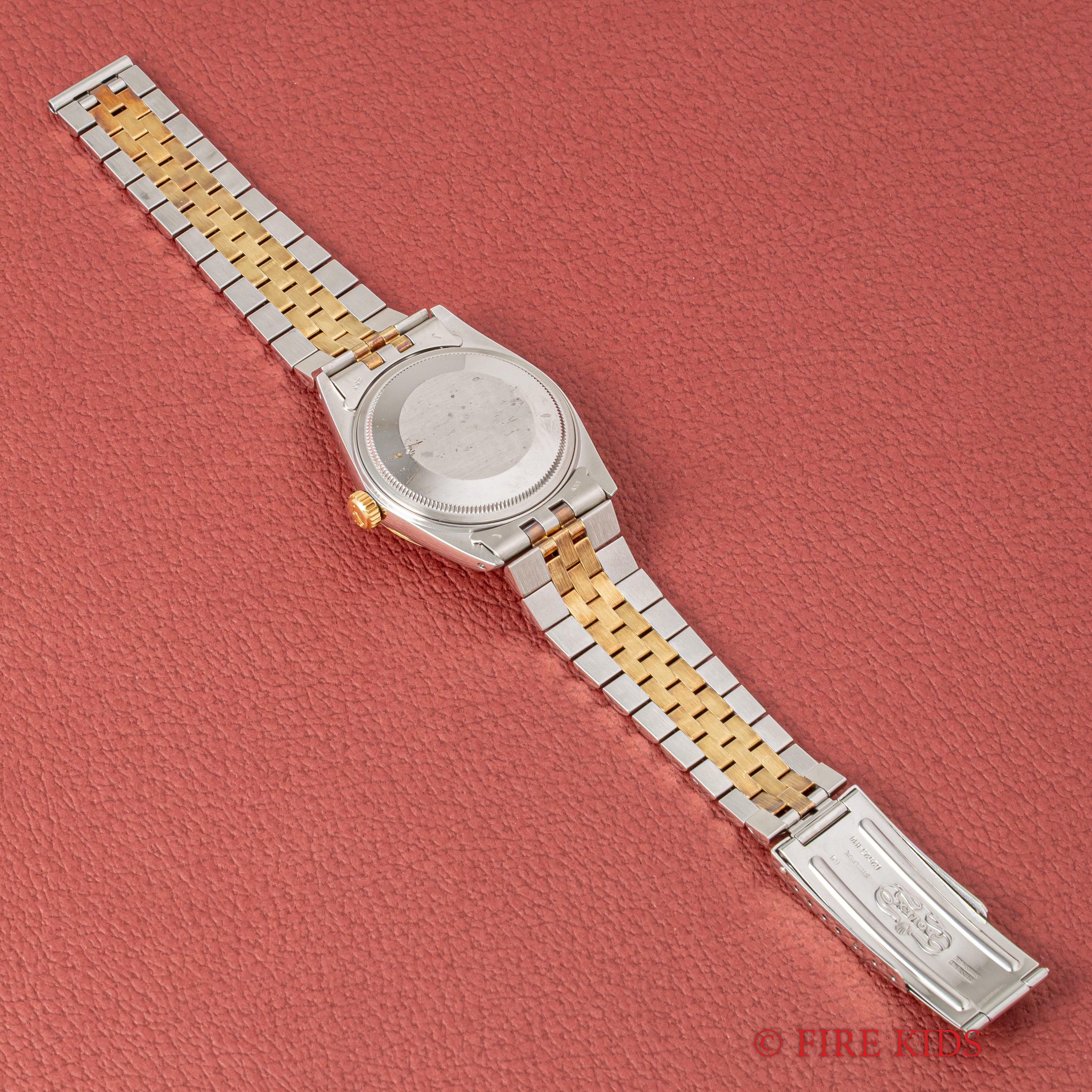 ロレックス 1981年製 デイトジャスト36 コンビ Ref.16013 自動巻 トリチウム夜光 純正コンビブレス