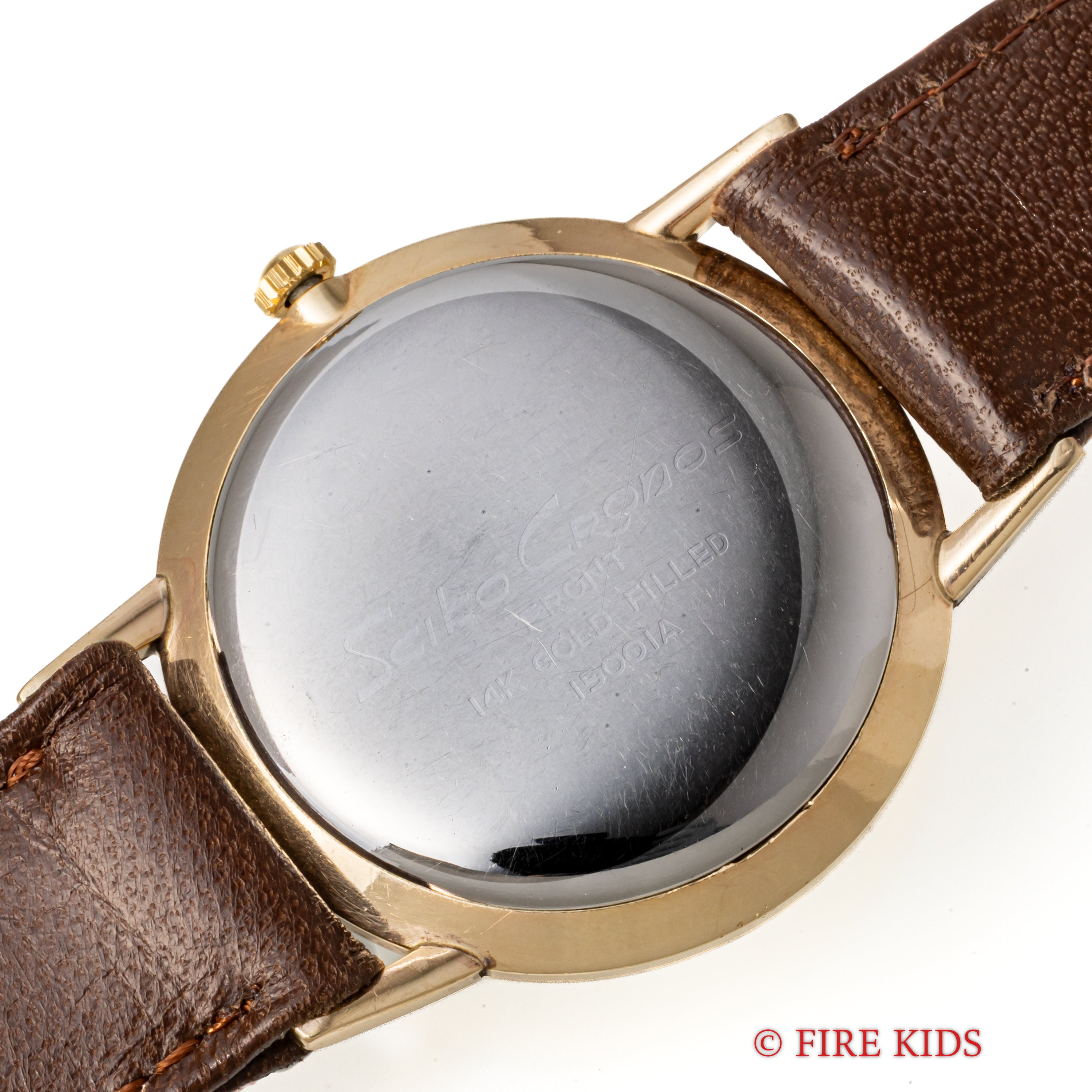 セイコー クロノス 1959年製 SDダイヤル 23石手巻 14KGF Ref.15001A