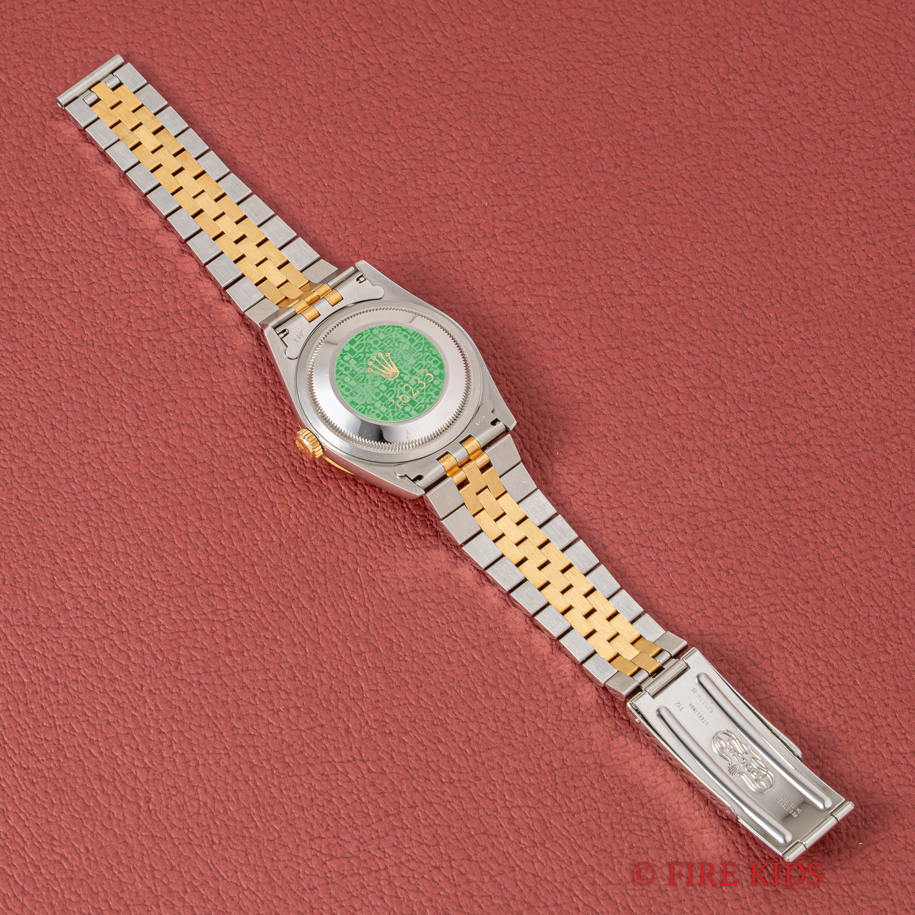 ロレックス デイトジャスト36 コンビ 1993年製 Ref.16233 シャンパンダイヤル 純正ジュビリーブレス