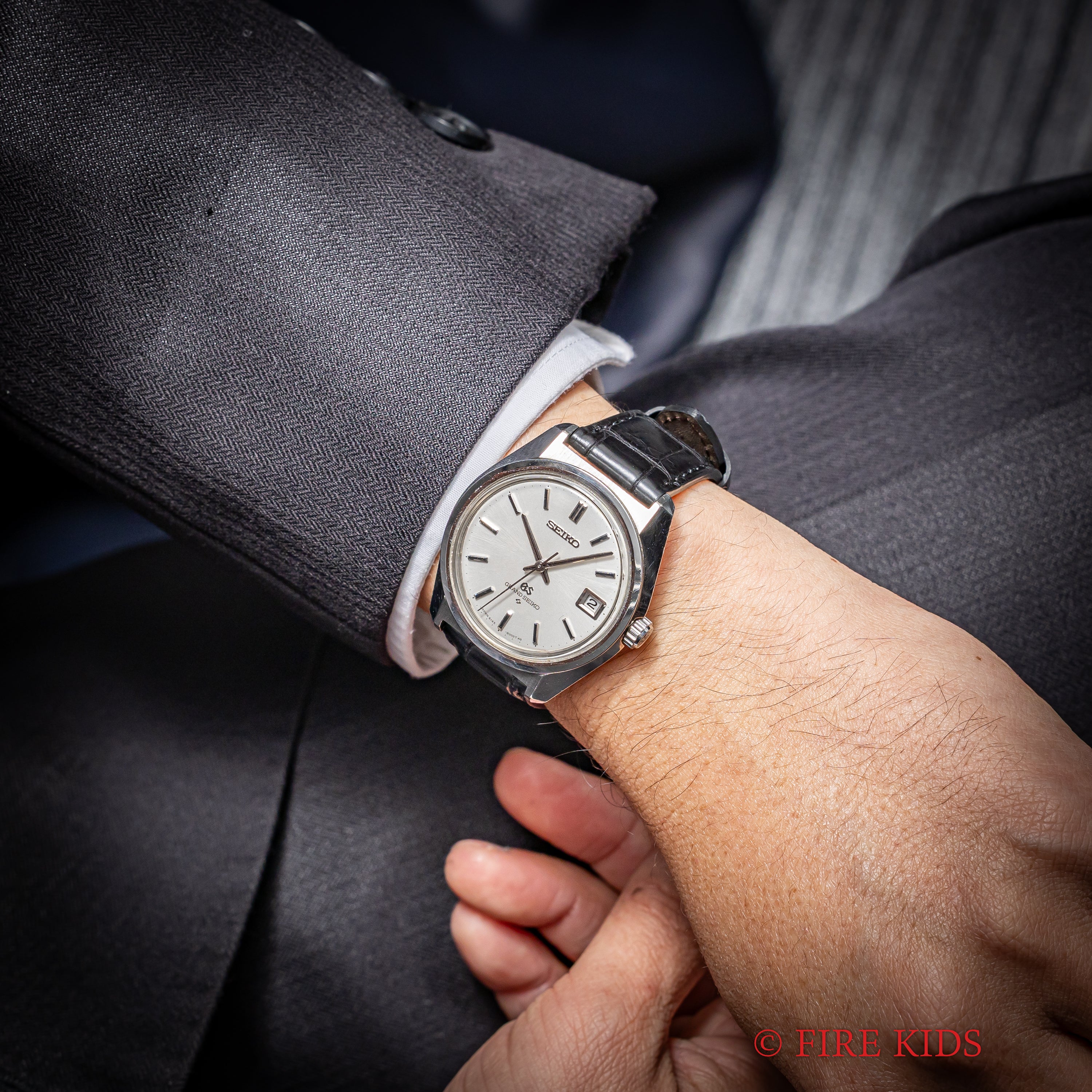 グランドセイコー 61GS最初期モデル 1967年製 10振動自動巻き 36000 Ref.6145-8000