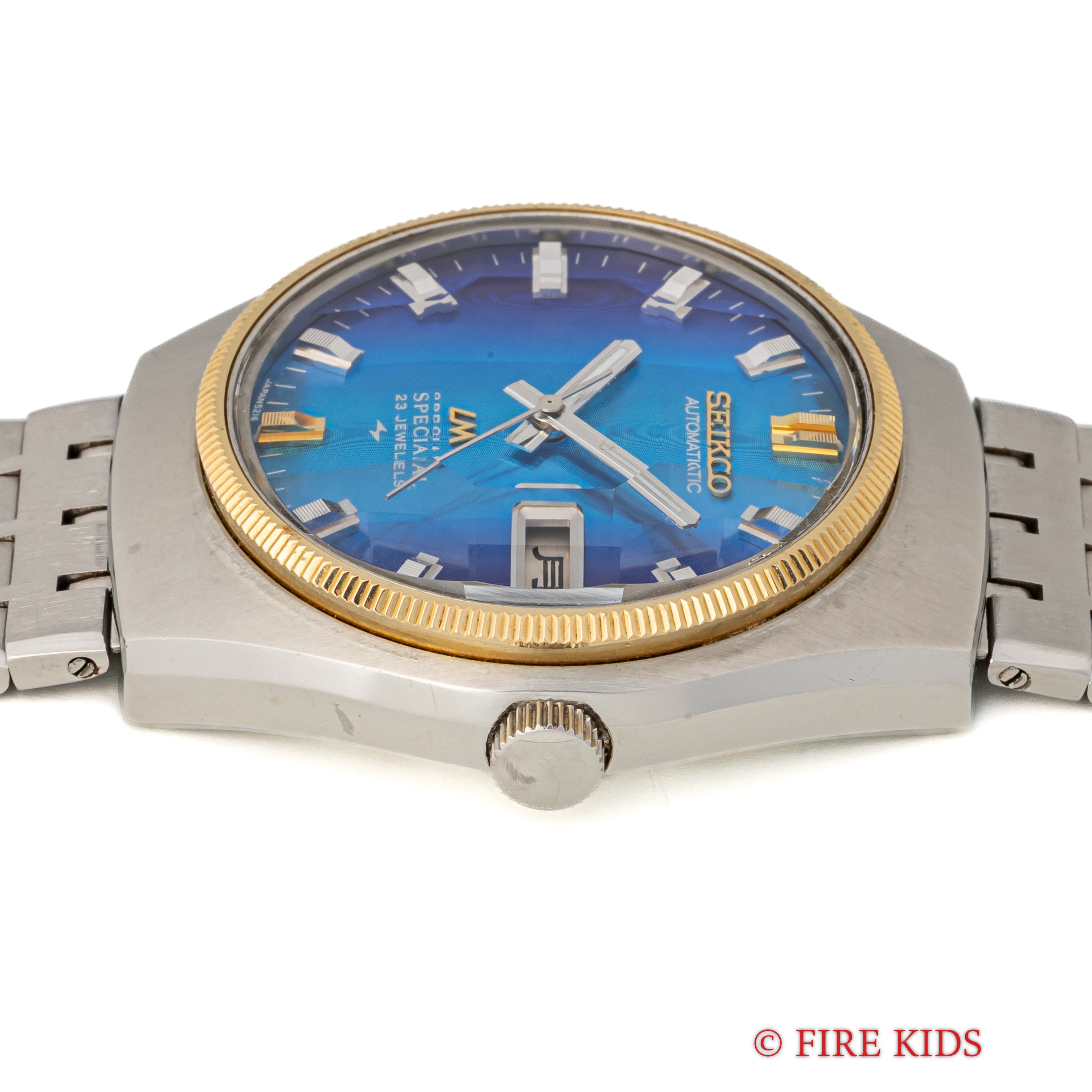 セイコー LM スペシャル Ref.5216-7020 1974年製 自動巻 カットガラス 純正ブレス